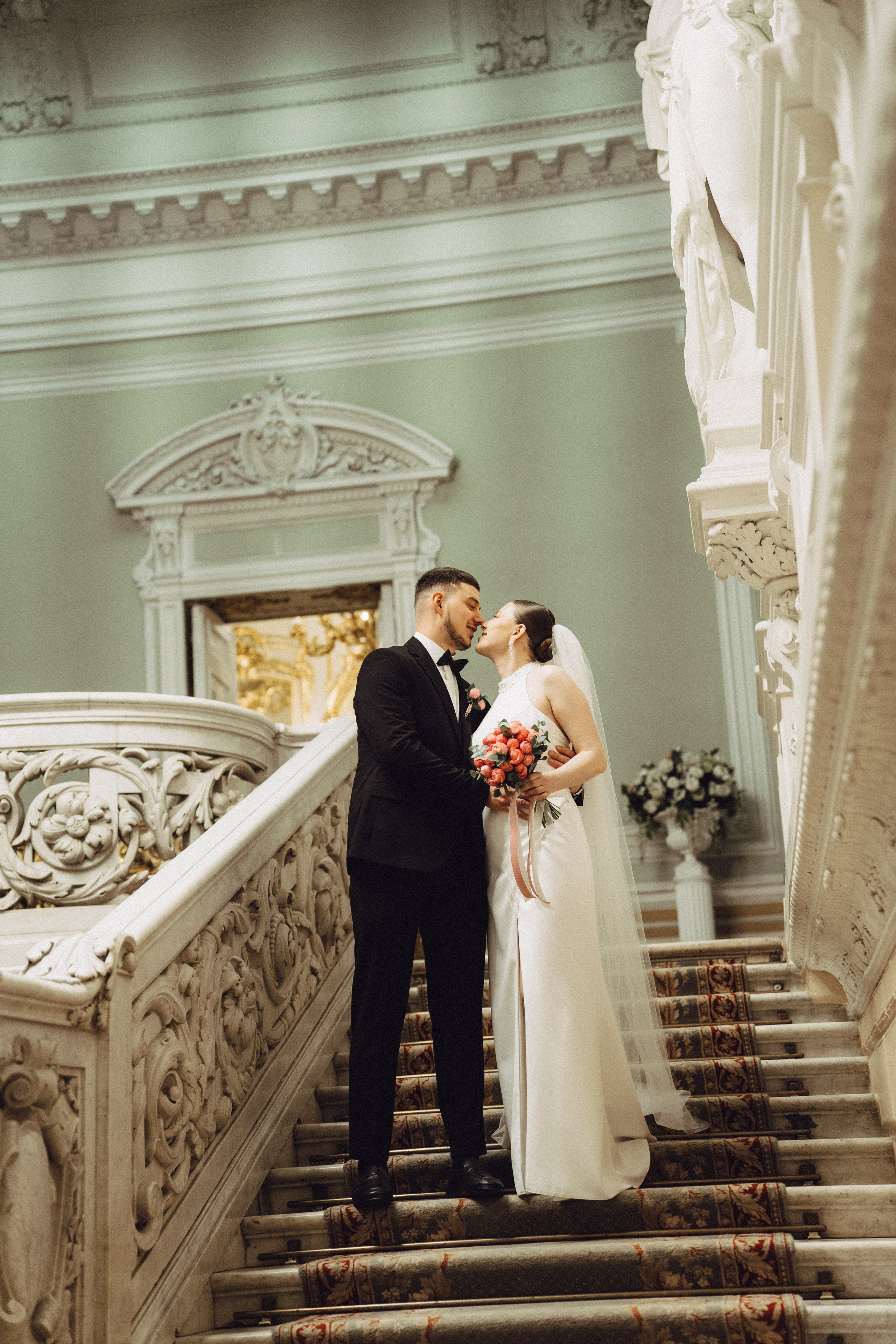 СВАДЕБНАЯ СЬЕМКА В ПЕВОМ ДВОРЦЕ БРАКОСОЧЕТАНИЯ. Профессиональный фотограф, Санкт-Петербург — Виктория Богомолова