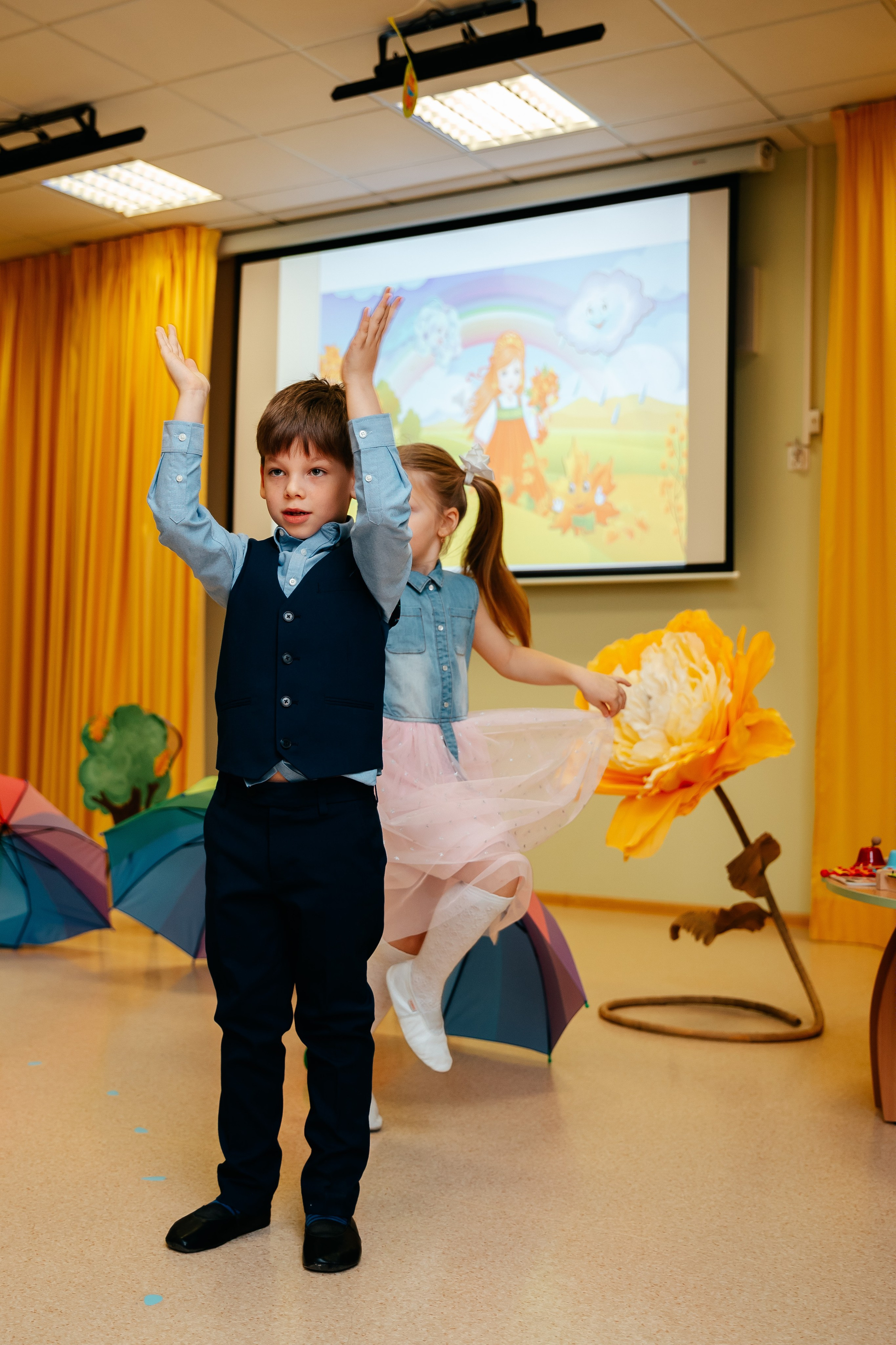 Утренник «Осенний Петербург». Семейный lifestyle фотограф в Санкт-Петербурге Людмила Пахомова