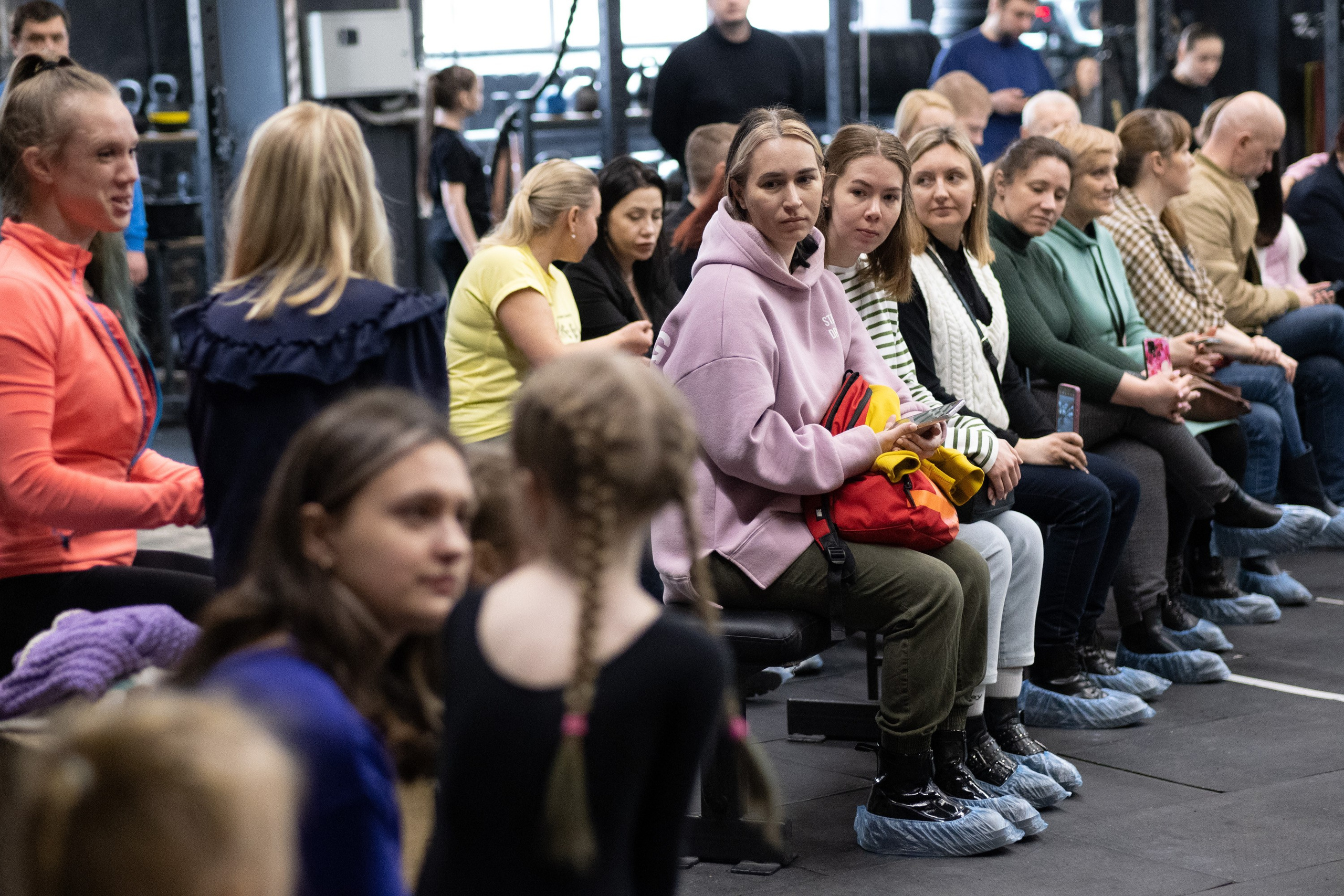 Внутриклубные соревнования по воздушной гимнастике 02.04.23