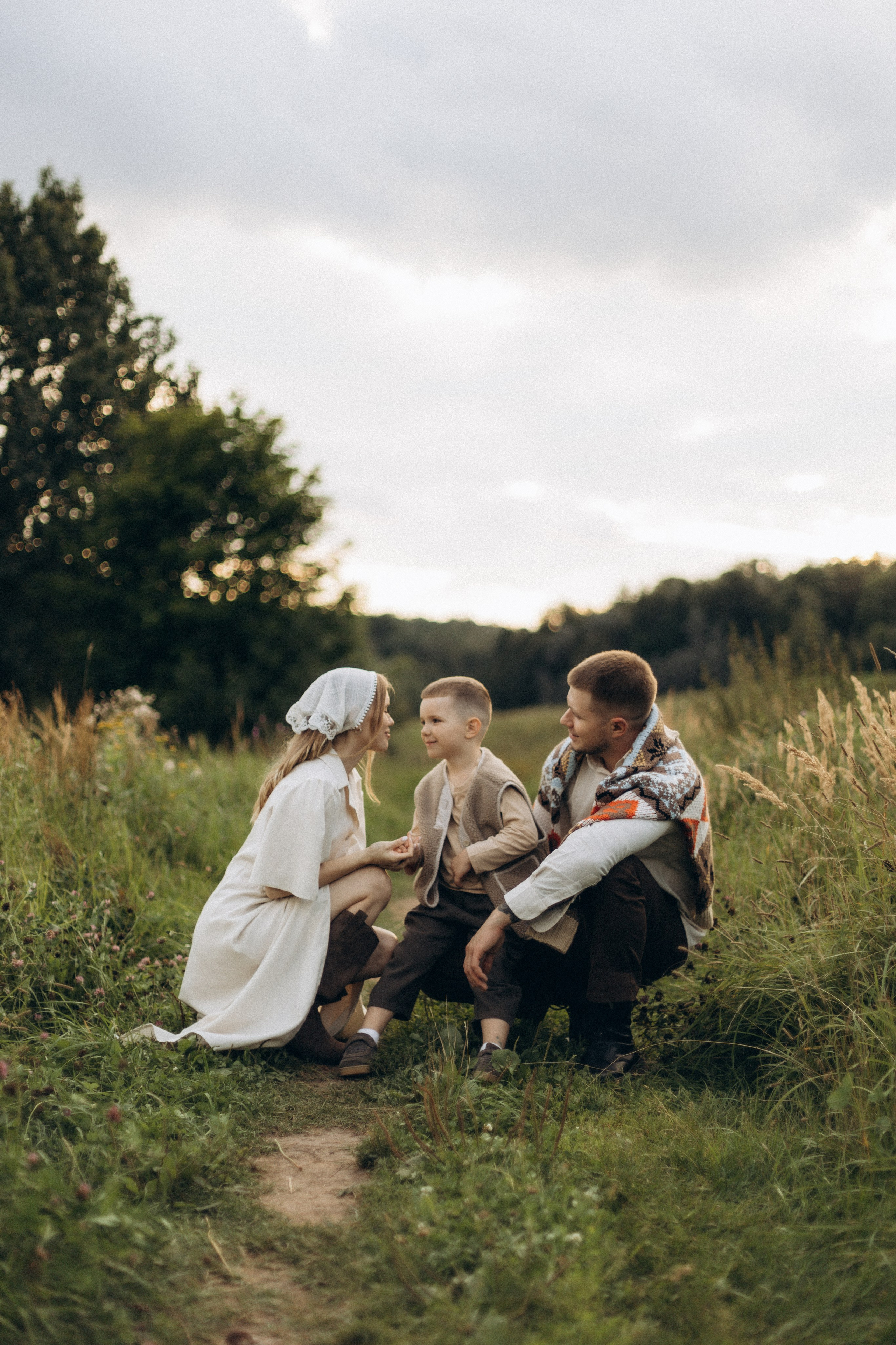 Лиза, Витя и Мирон. Семейный фотограф в Москве Анастасия Шалда