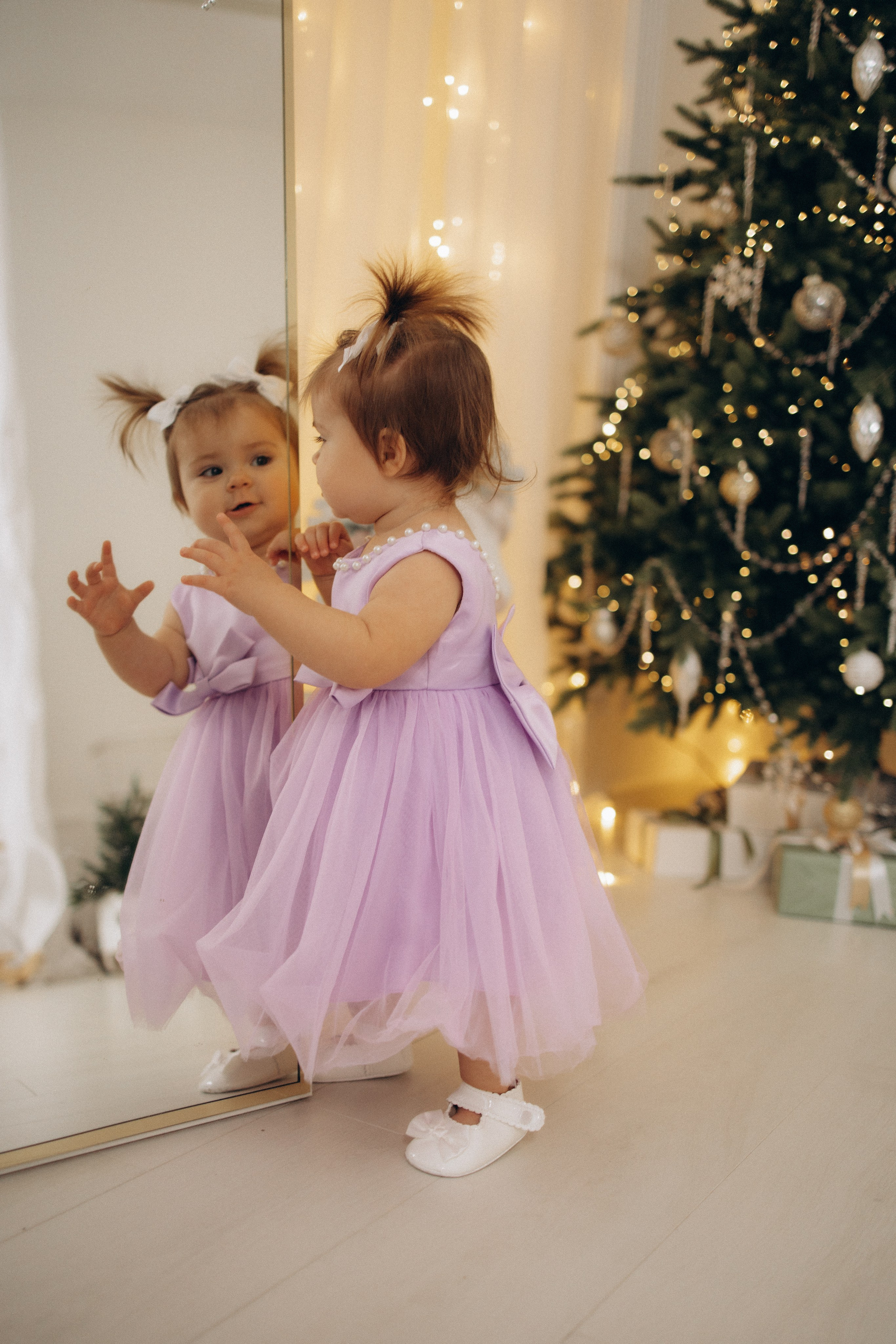 Новый год маленькой Анечки. Семейный фотограф в Москве Анастасия Шалда