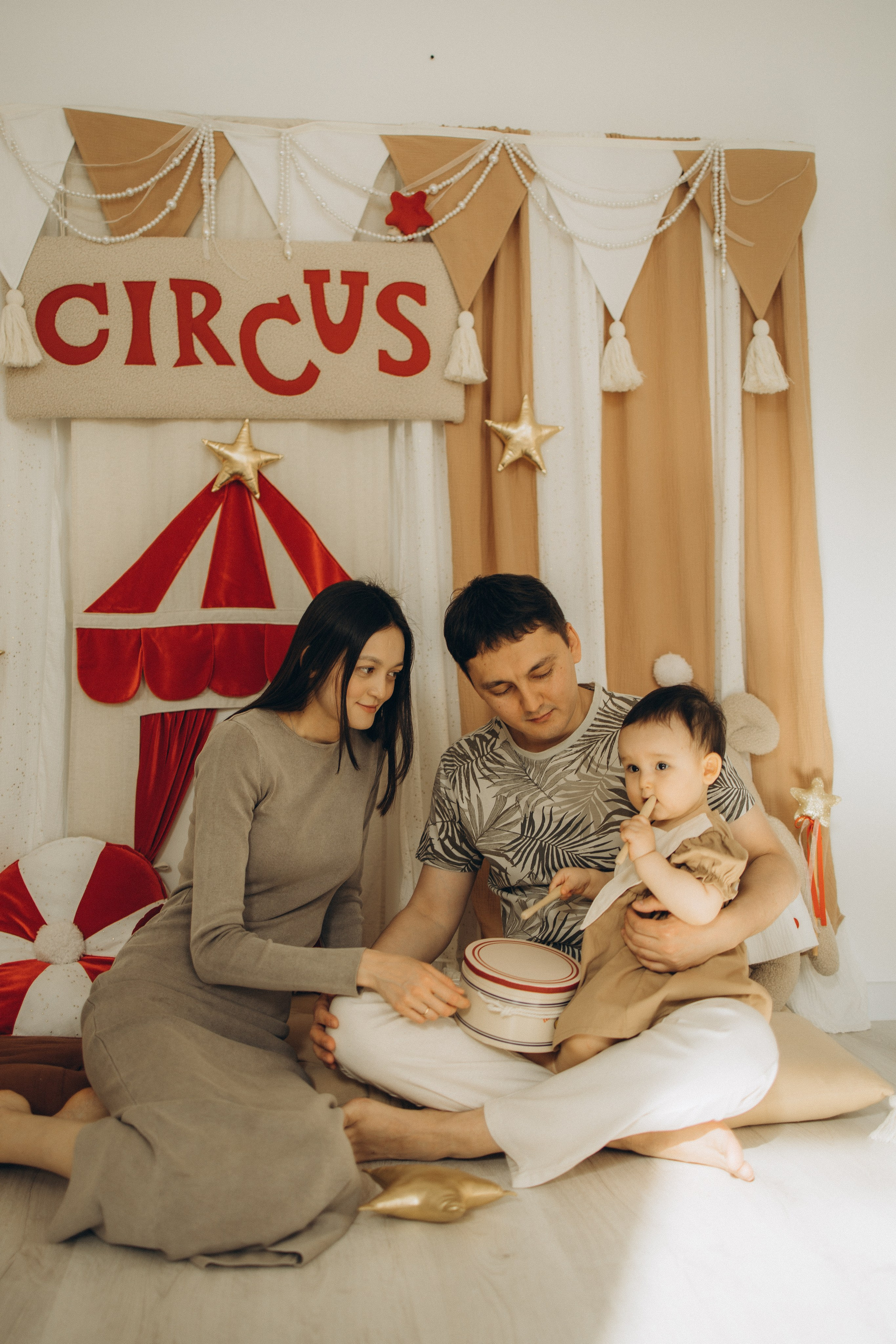 1 годик Ляйсан. Семейный фотограф в Москве Анастасия Шалда