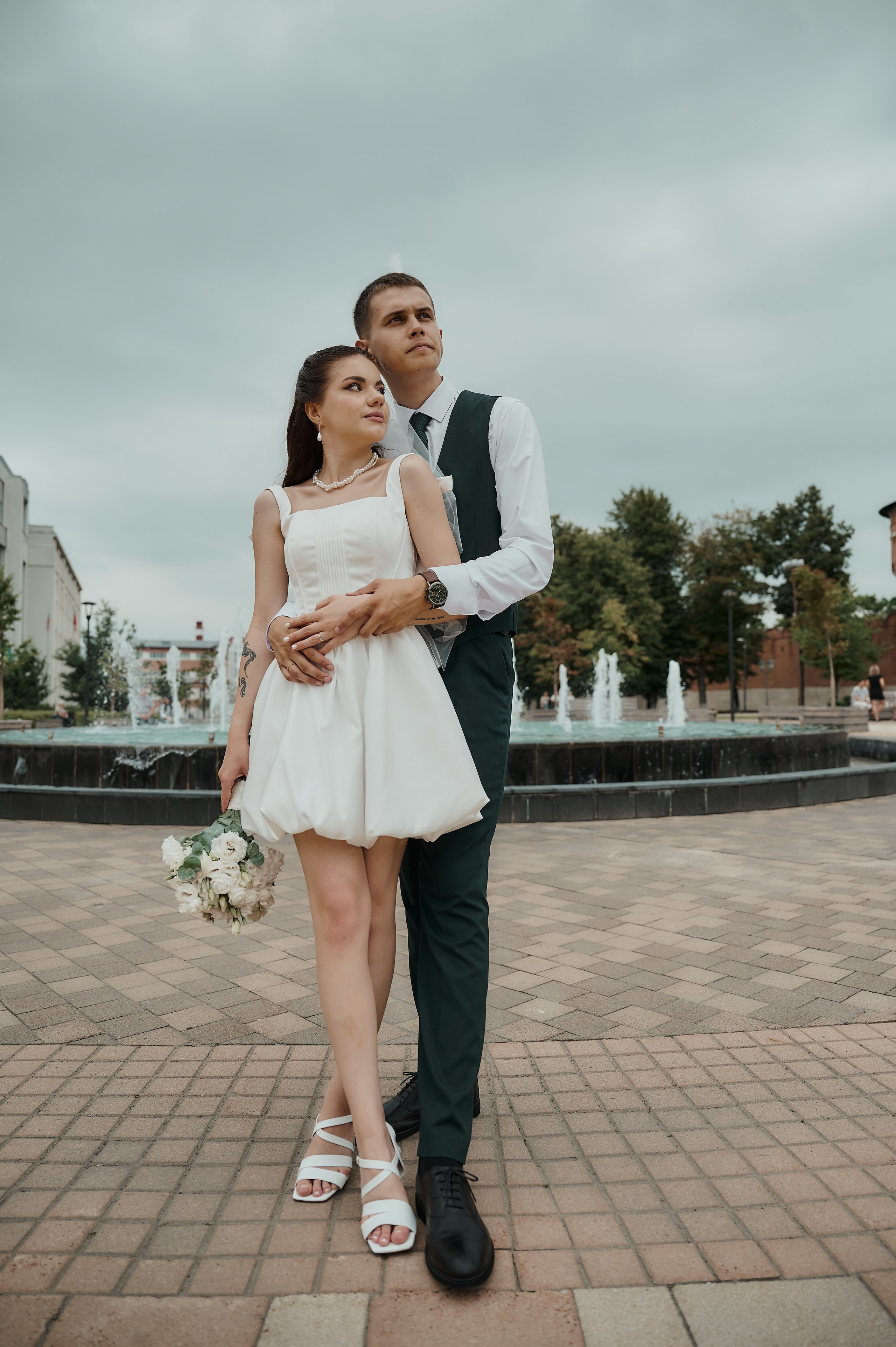 Свадебная прогулка по Туле. Свадебный фотограф в Туле Никита Беляев