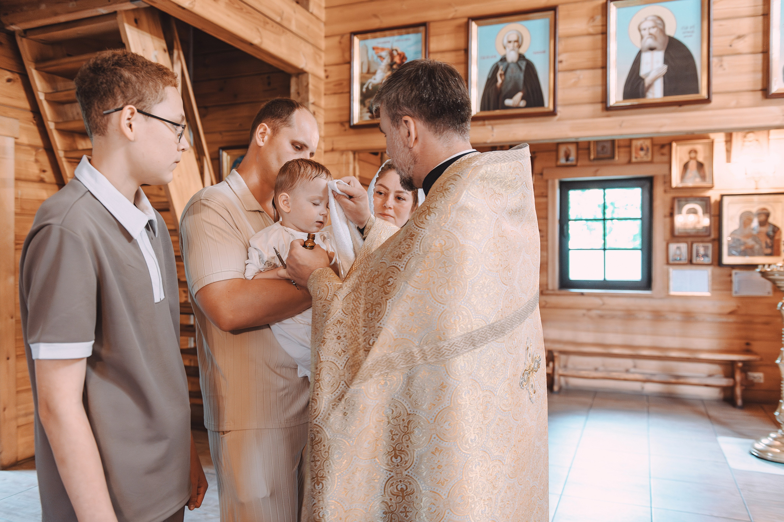 Крещение Саверия. Свадебный и семейный фотограф в Санкт-Петербурге — Мария Черепанова