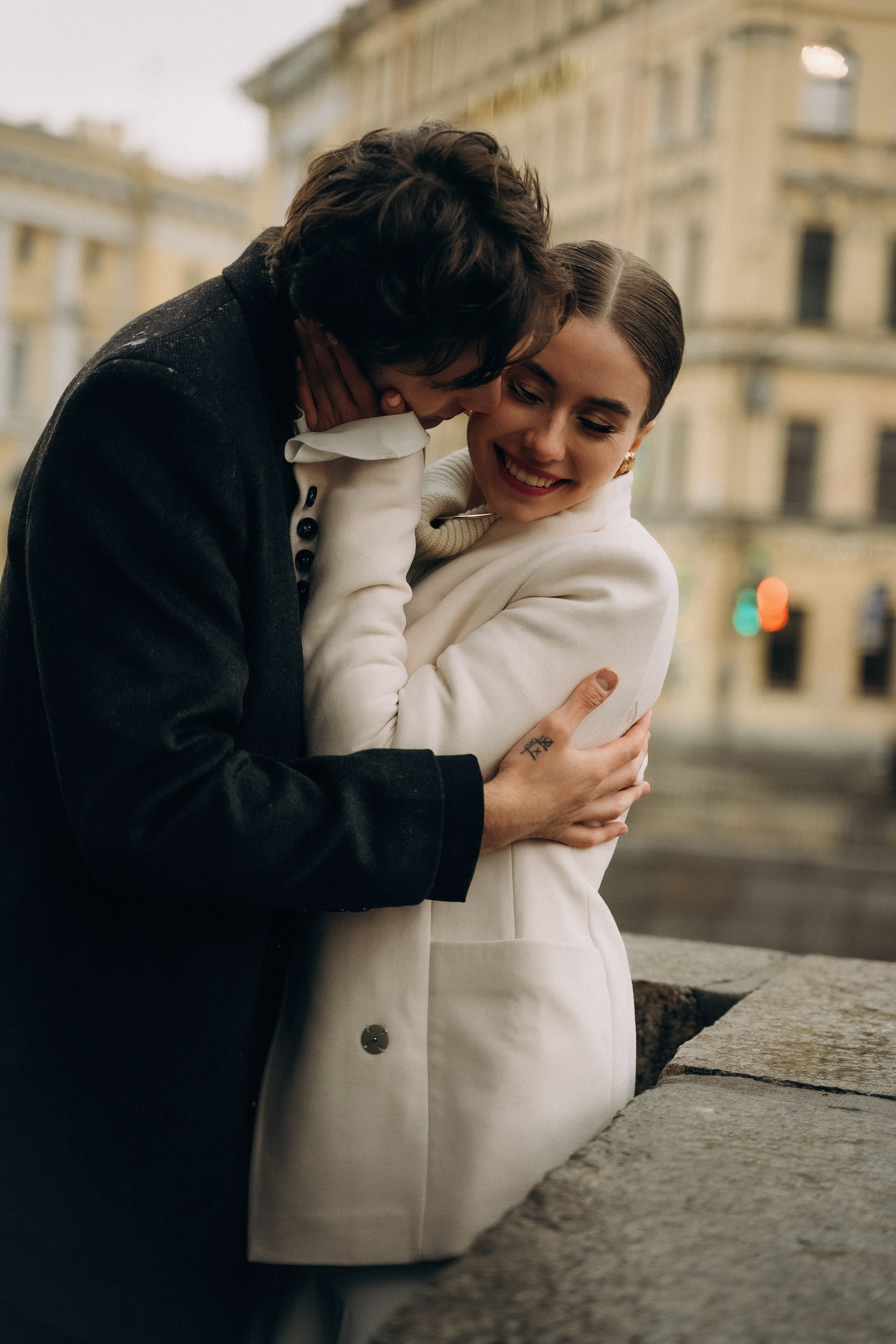 Свадебная фотосессия на катере в Питере