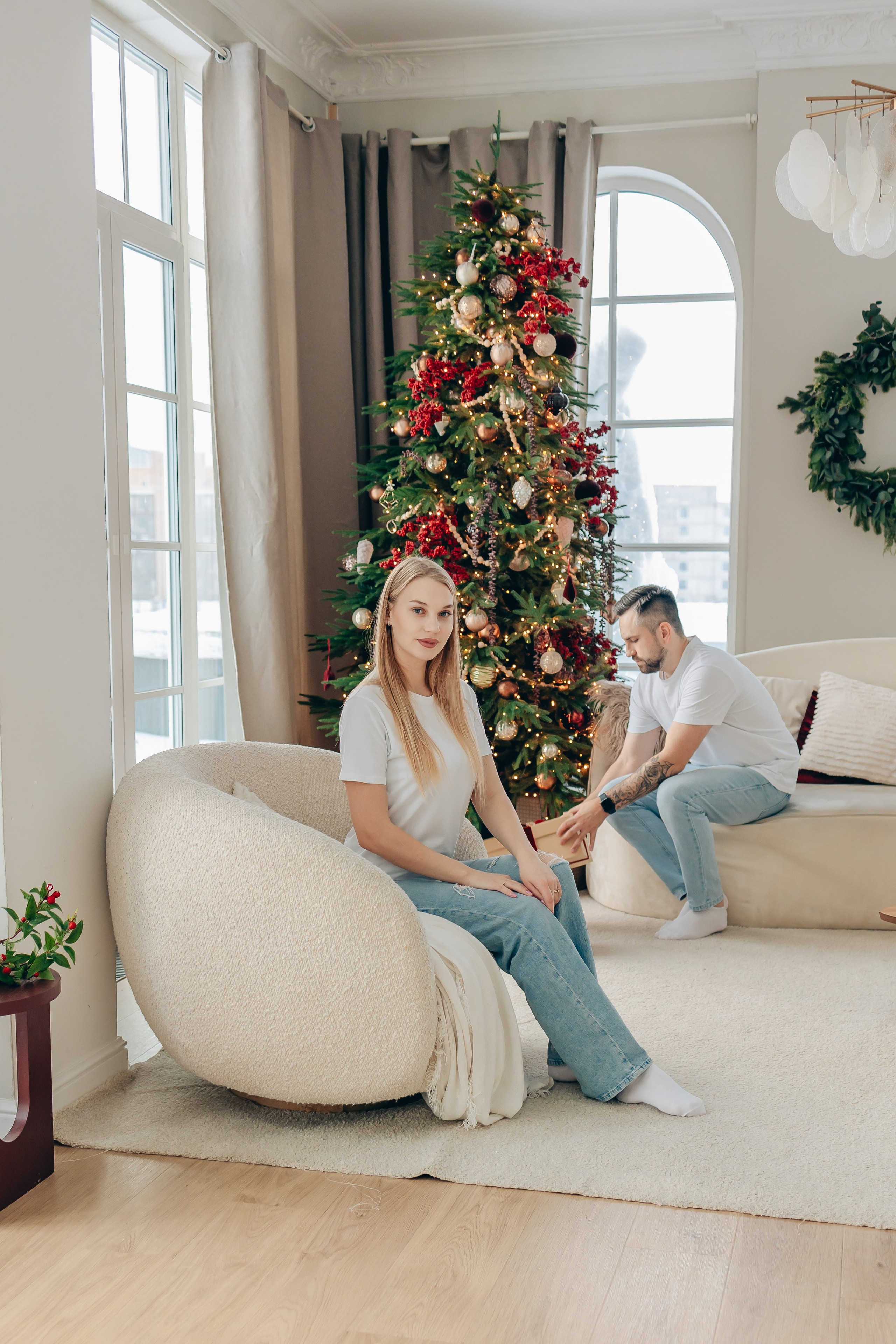 Новый год в студии. Фотограф Алена Малинина в Санкт-Петербурге Пушкин Питер СПб Семейные и детские фотосессии