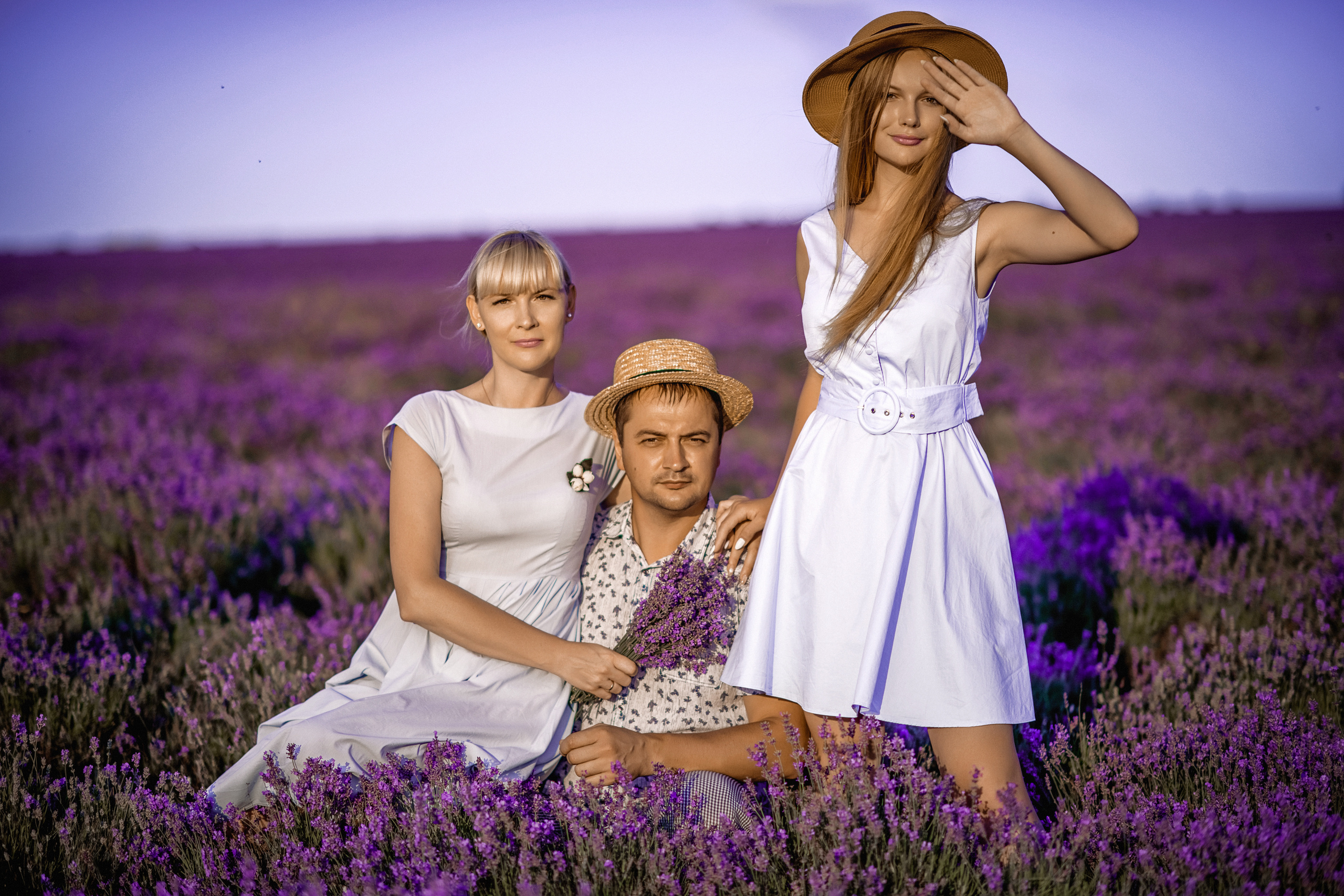 Фотосессия в лаванде. Свадебный и семейный фотограф и видеограф, Крым, Москва, Санкт -Петербург