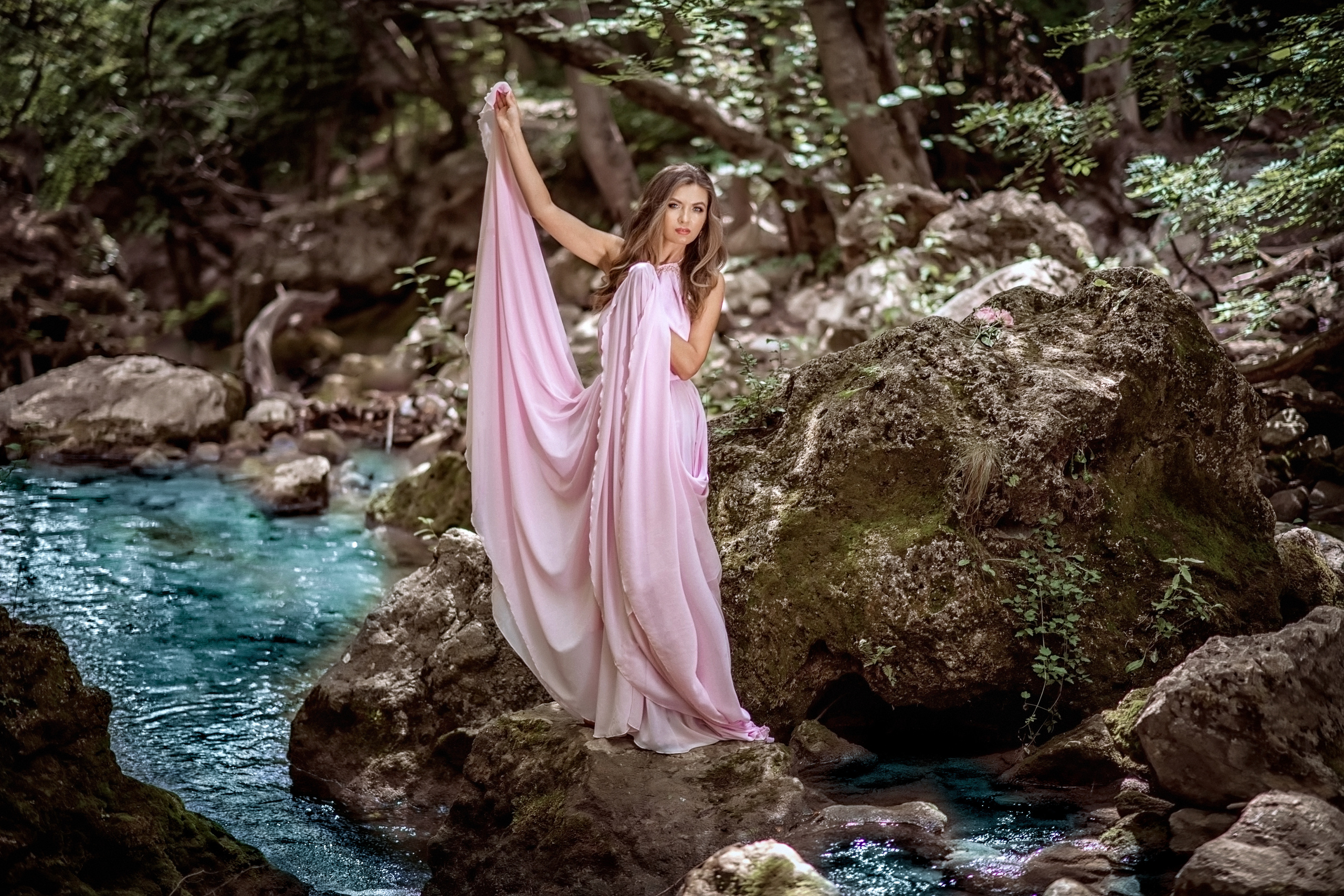 Фотосессия на водопадах. Свадебный и семейный фотограф и видеограф, Крым, Москва, Санкт -Петербург