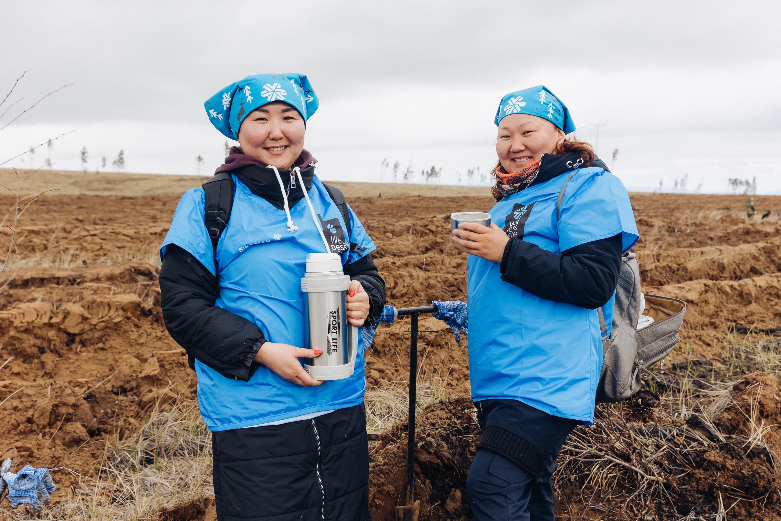 Siberian wellness. Ежегодная акция по посадке деревьев. Свадебный и семейный фотограф в Улан-Удэ