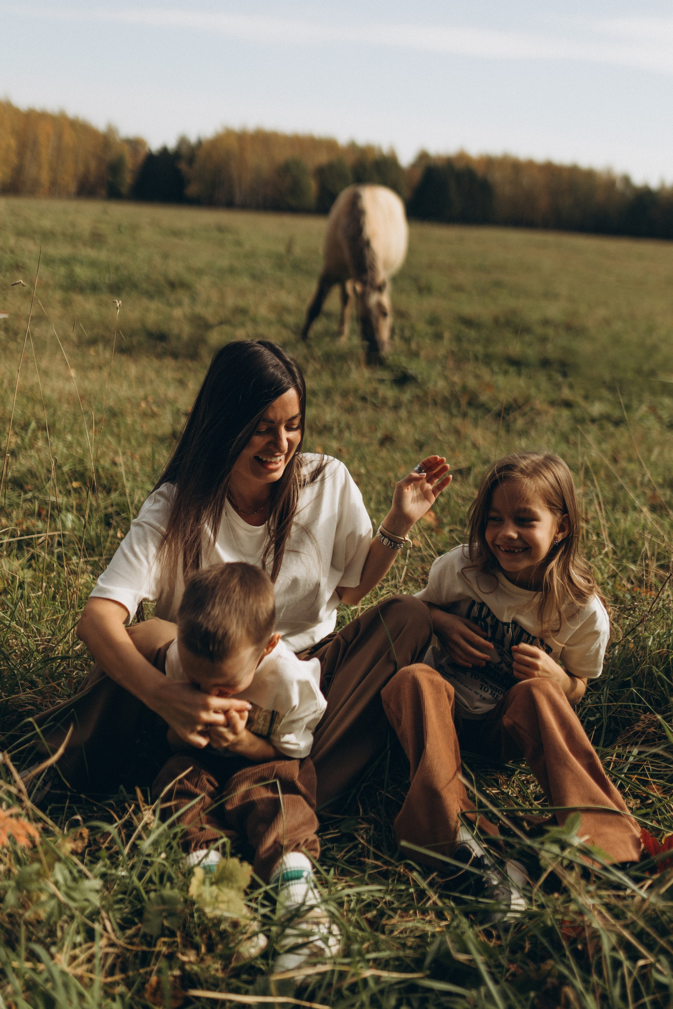 Семья Ежовых. Семейный фотограф в Москве Жукова Анна