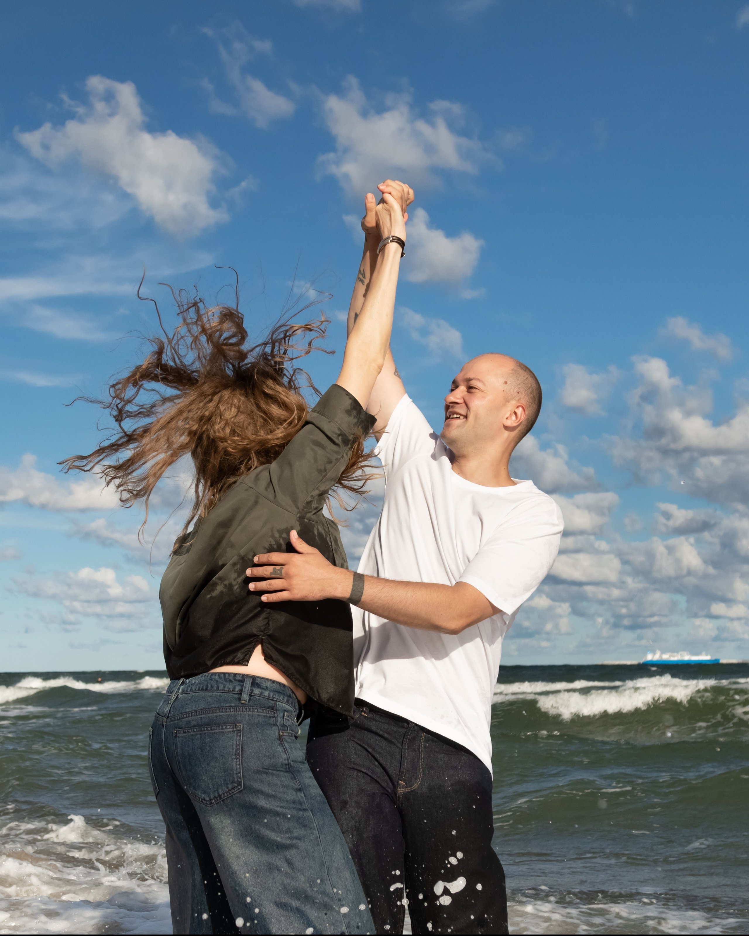 Морские души в воде и на суше:). Фотограф Зеленоградск Лиана Сопина