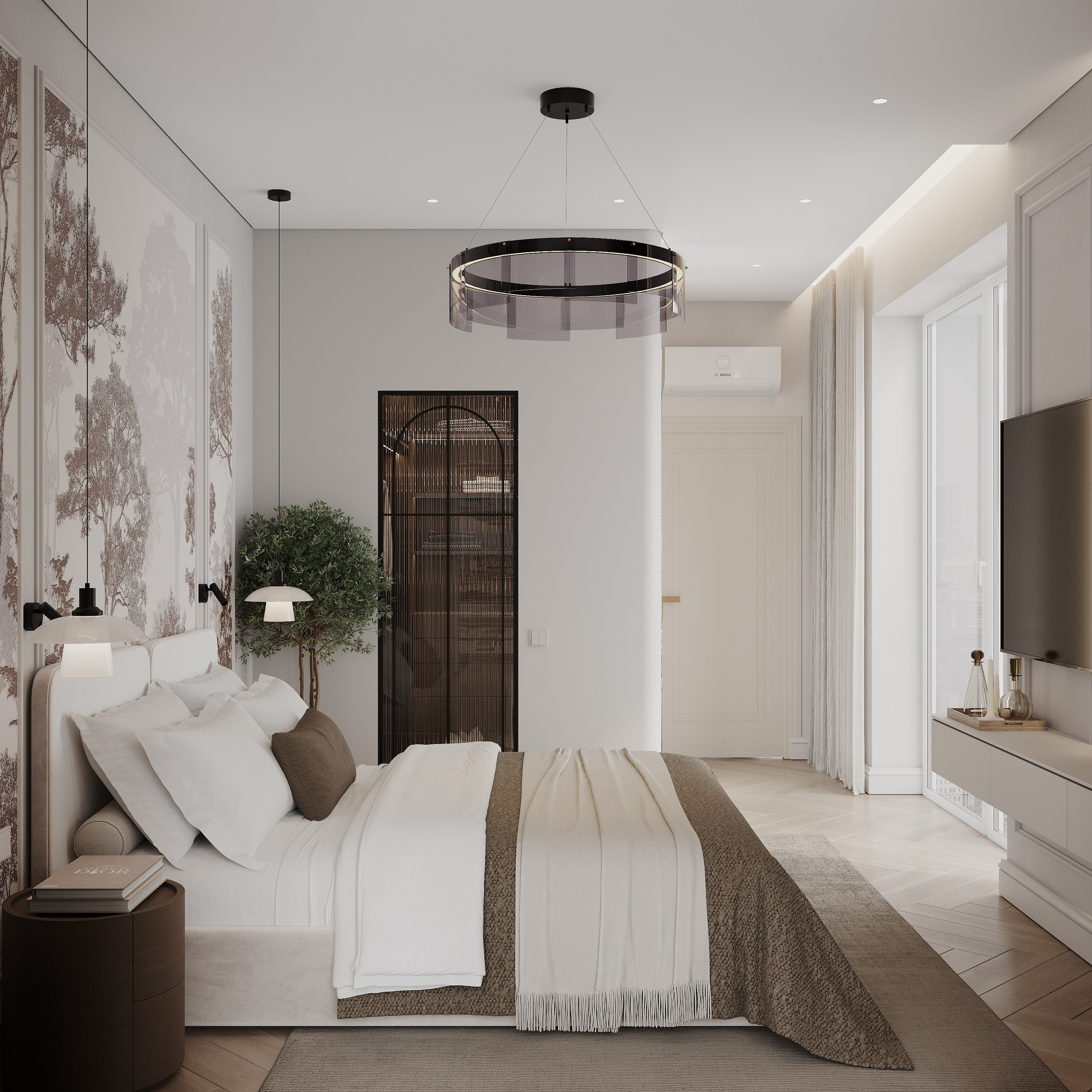 ЖК Наука 73 кв.м, г. Санкт-Петербург. 3d визуализатор Анастасия Науменко