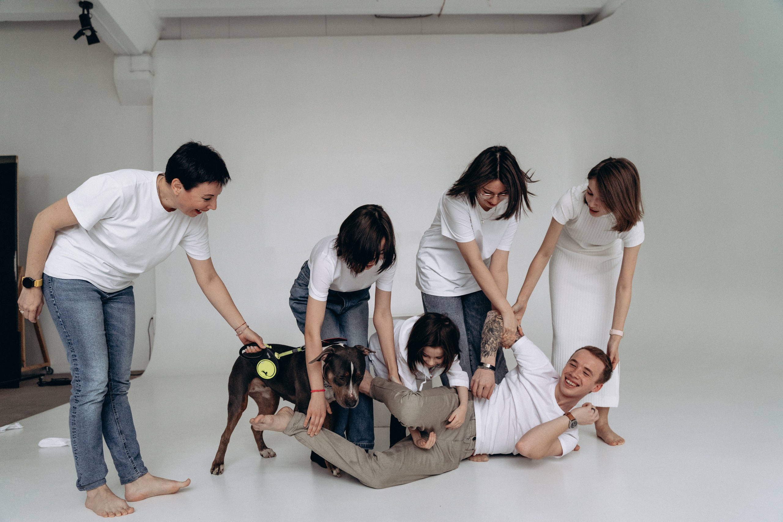 В студии. Женский и семейный лайфстайл фотограф в Уфе Лайт Альбина