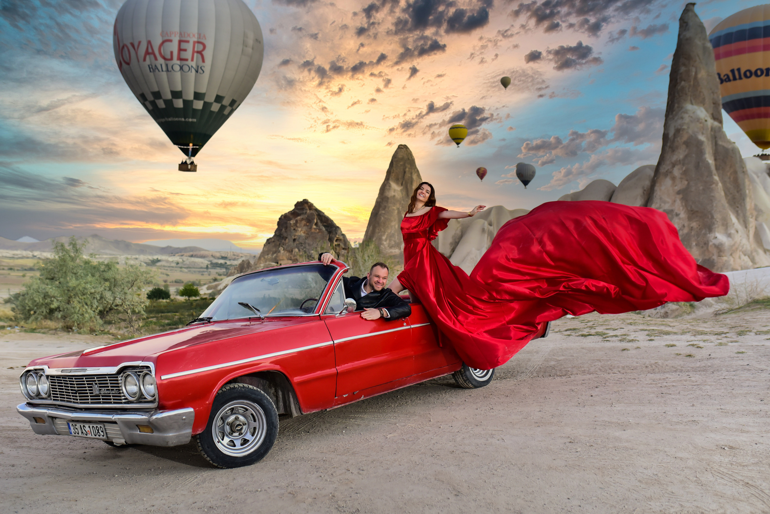 Максим и Надежда. Каппадокия. Фотограф в Москве Игорь Шурпач