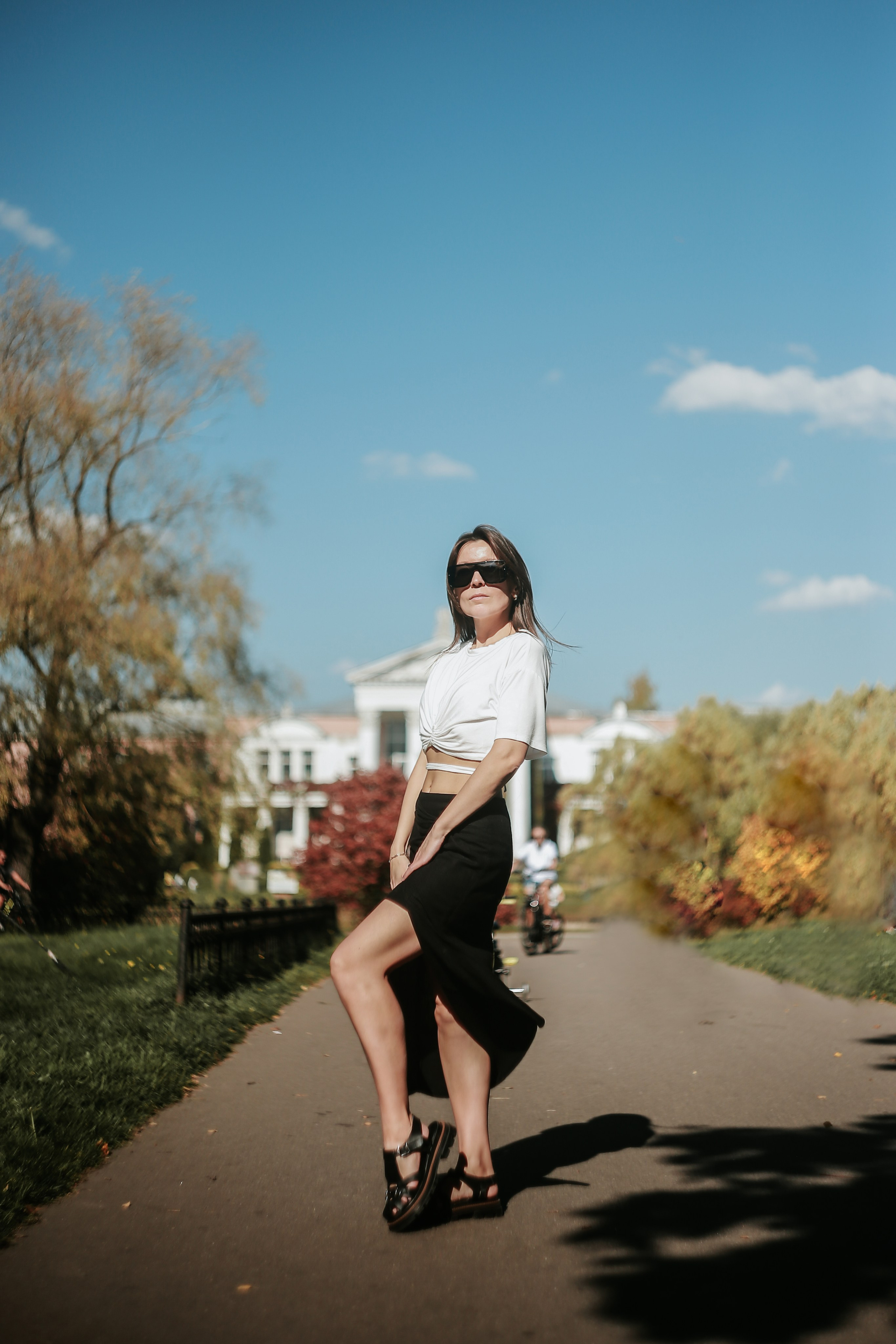 Гульшат и Агния в БотСаду. Антонина Морозова, профессиональный семейный фотограф видеограф