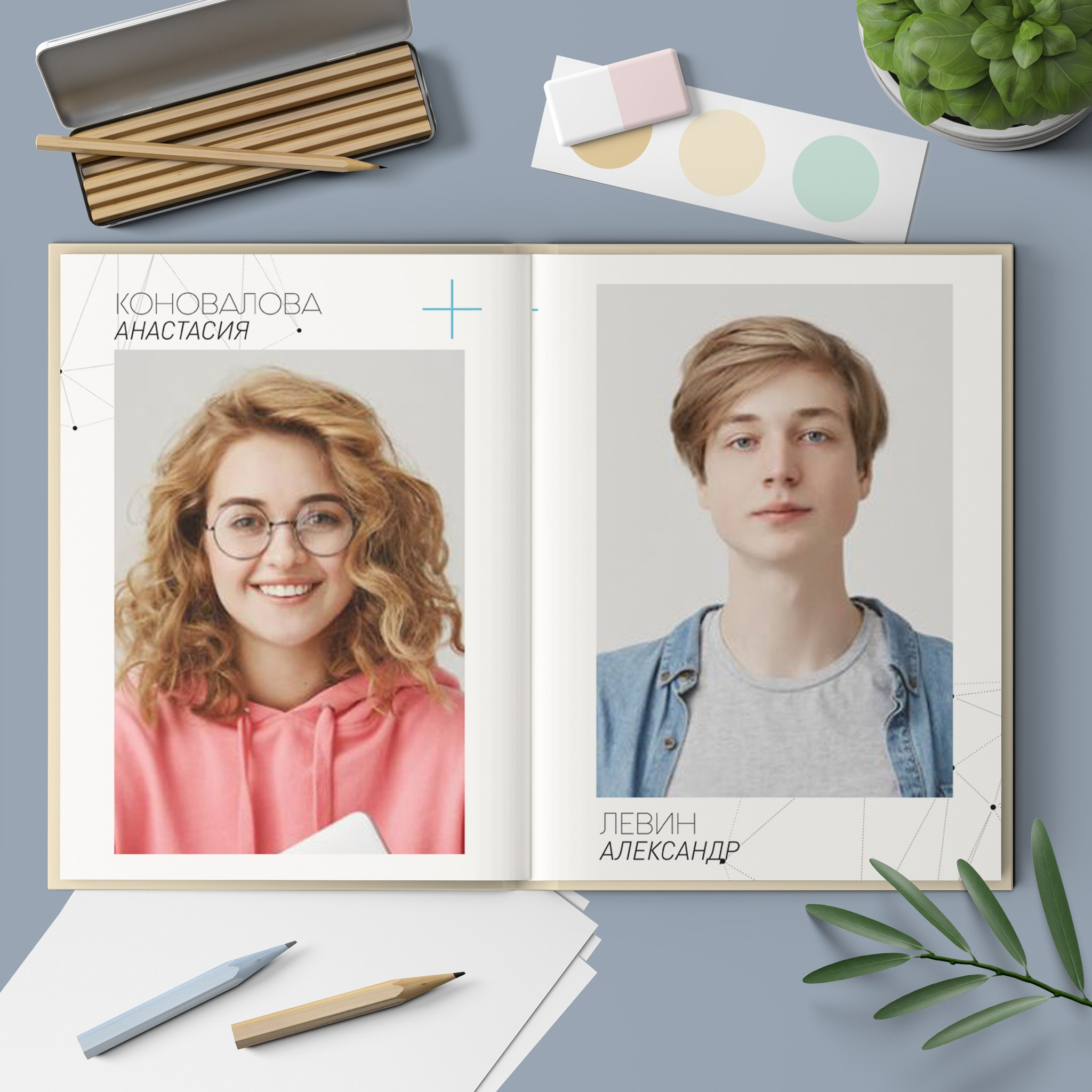 Дизайн «Хай-тек Нео» для медицинского колледжа. Medlori fotobook Выпускные альбомы в Липецке Лариса Медведева