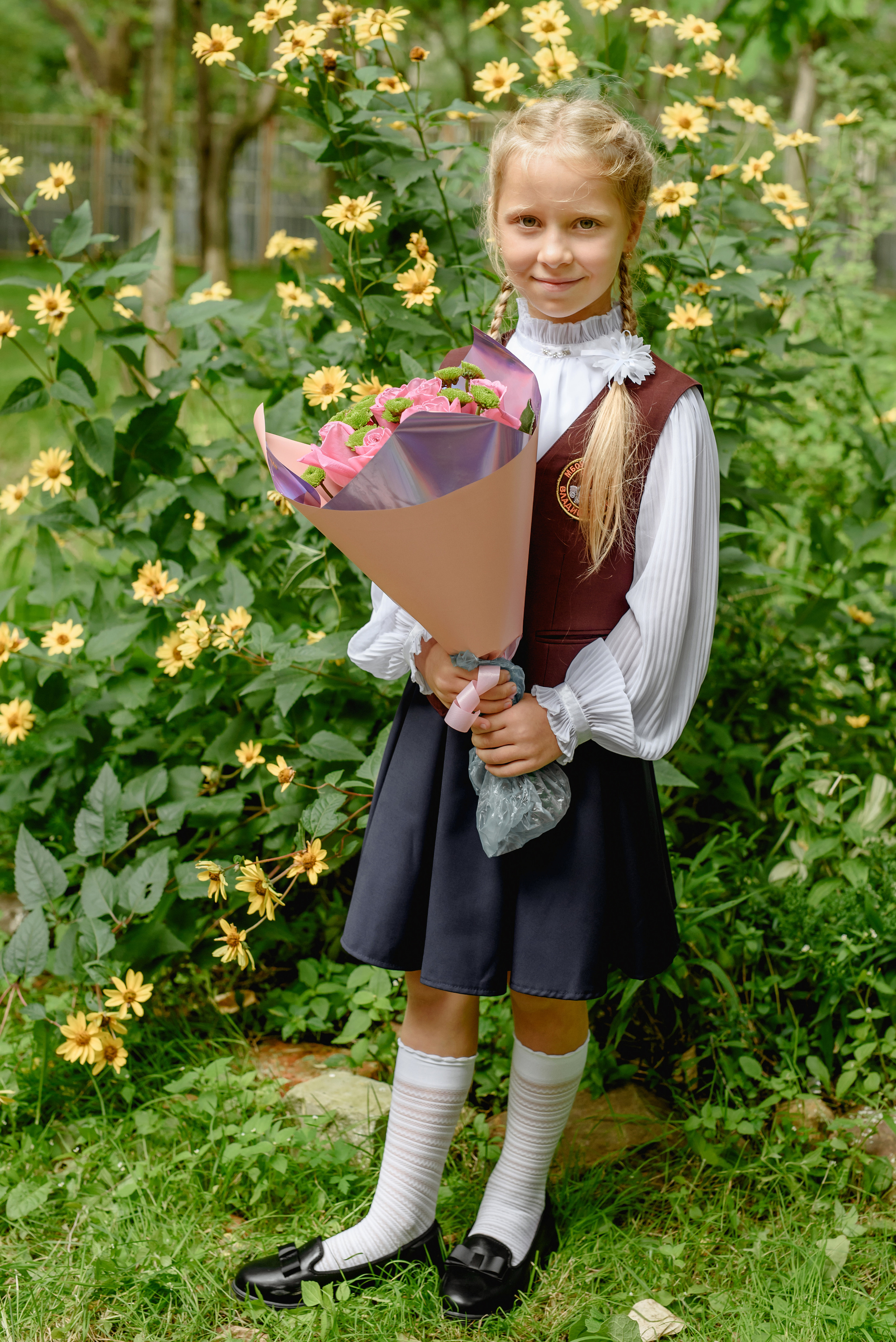 1 сентября Школа 57. Свадебный фотограф Елена Рякина