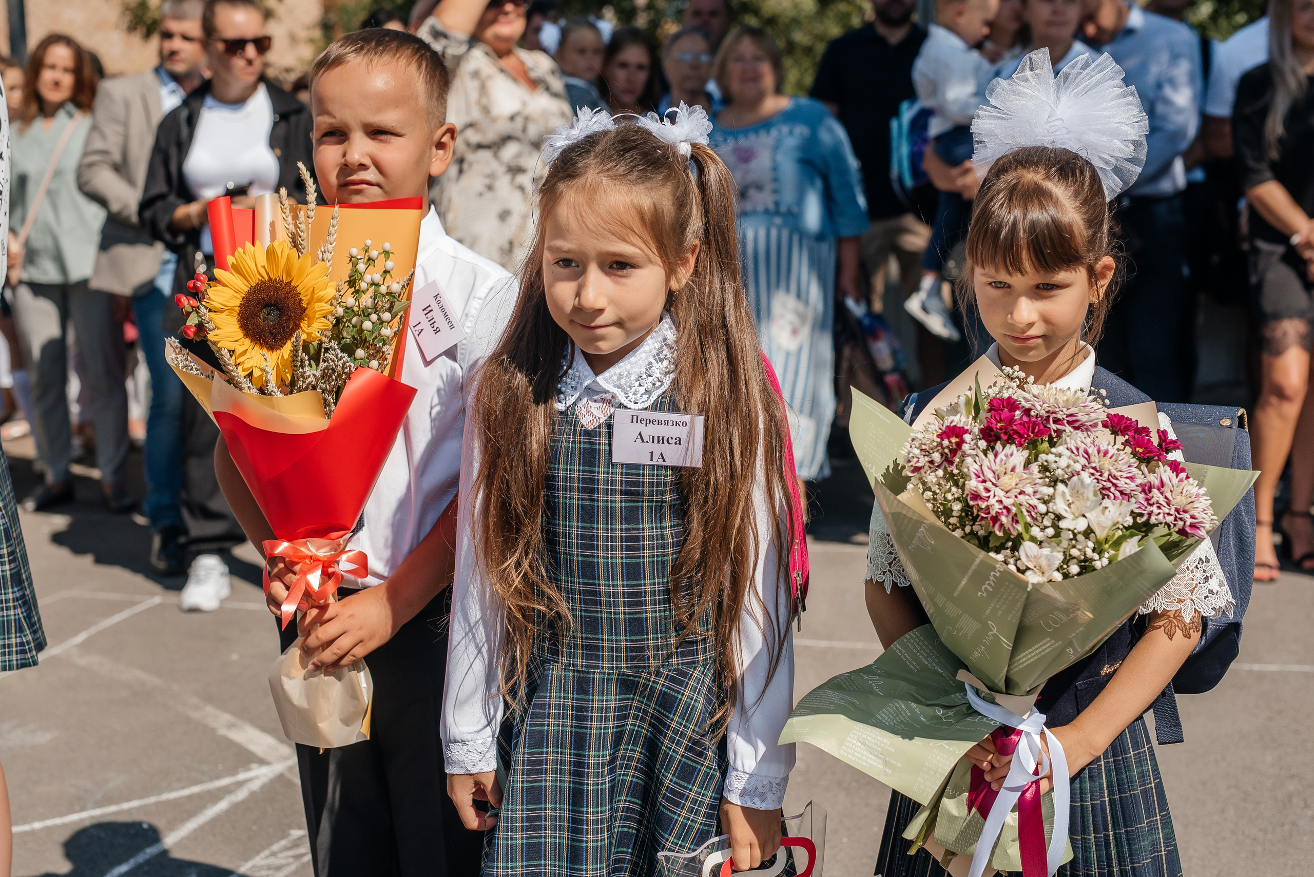 1 сентября Гимназия № 2. Свадебный фотограф Елена Рякина