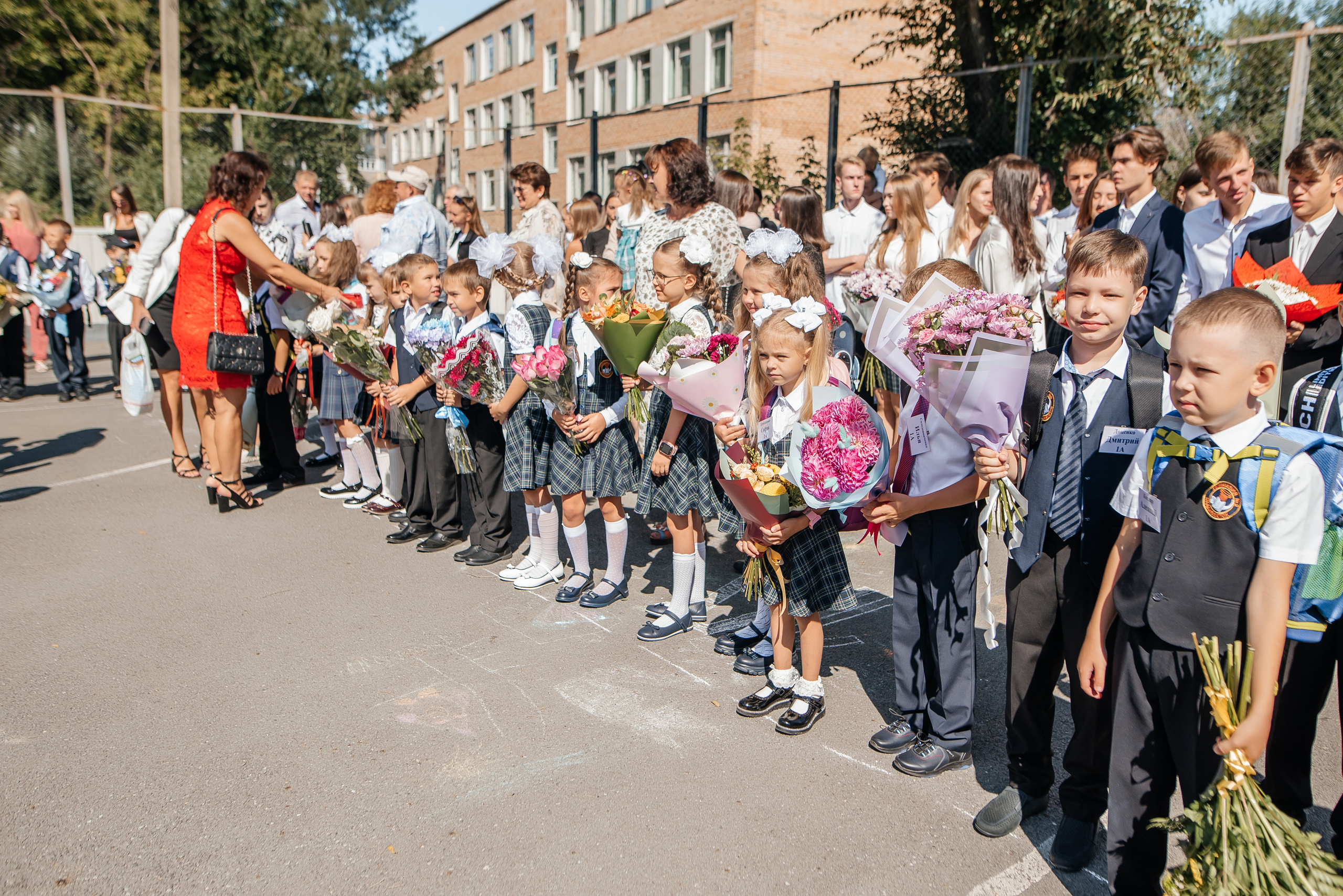 1 сентября Гимназия № 2. Свадебный фотограф Елена Рякина