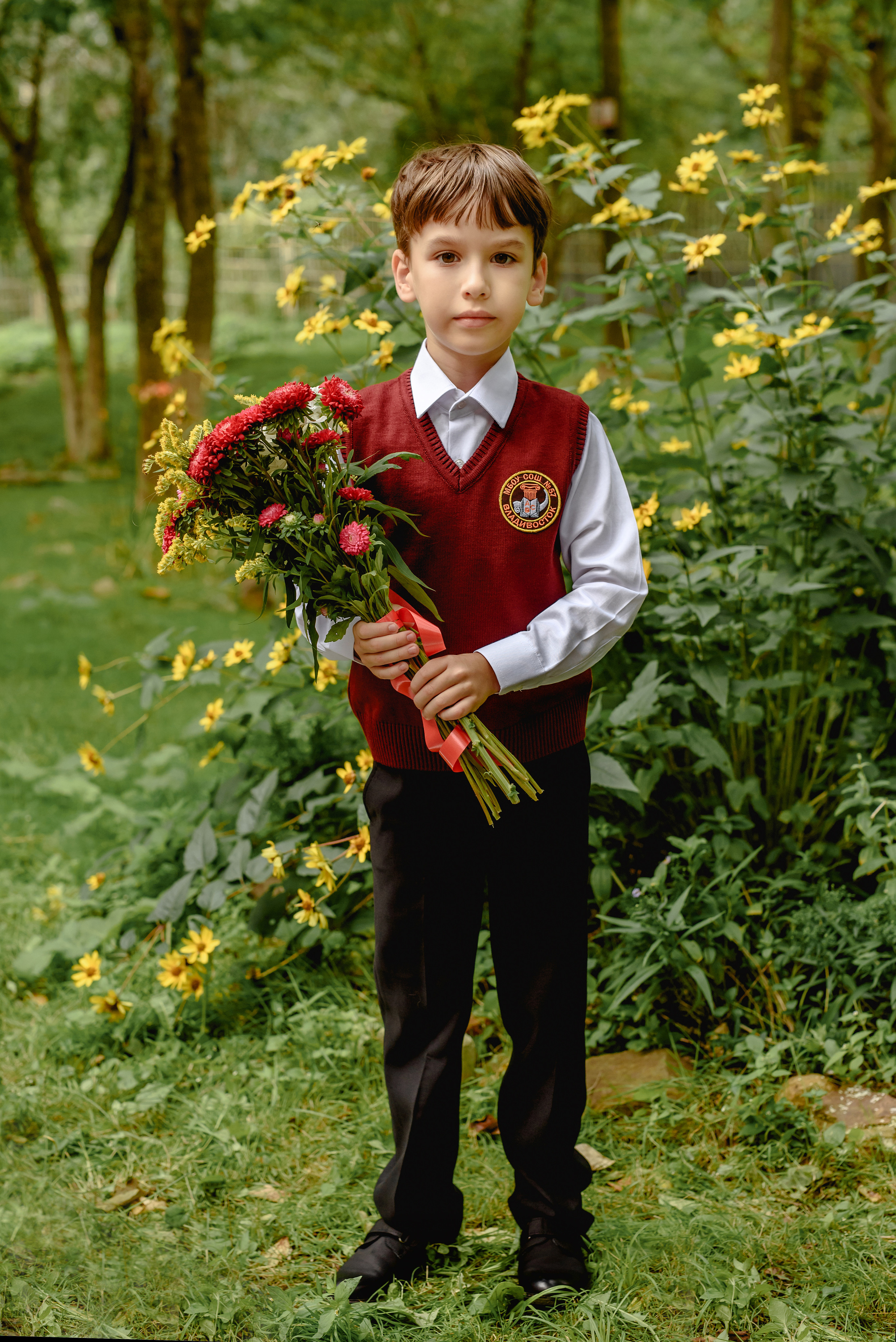 1 сентября Школа 57. Свадебный фотограф Елена Рякина