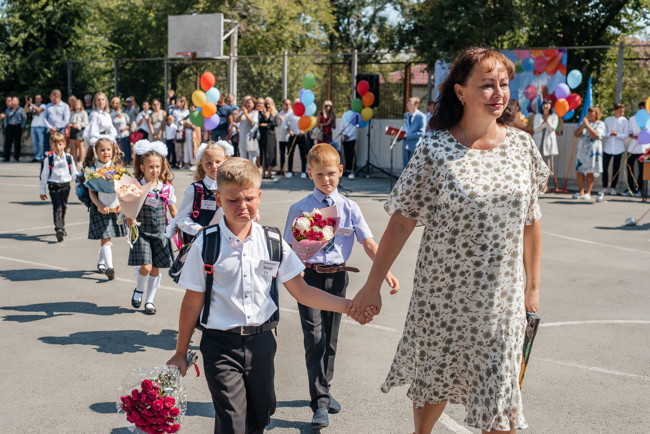 1 сентября Гимназия № 2. Свадебный фотограф Елена Рякина