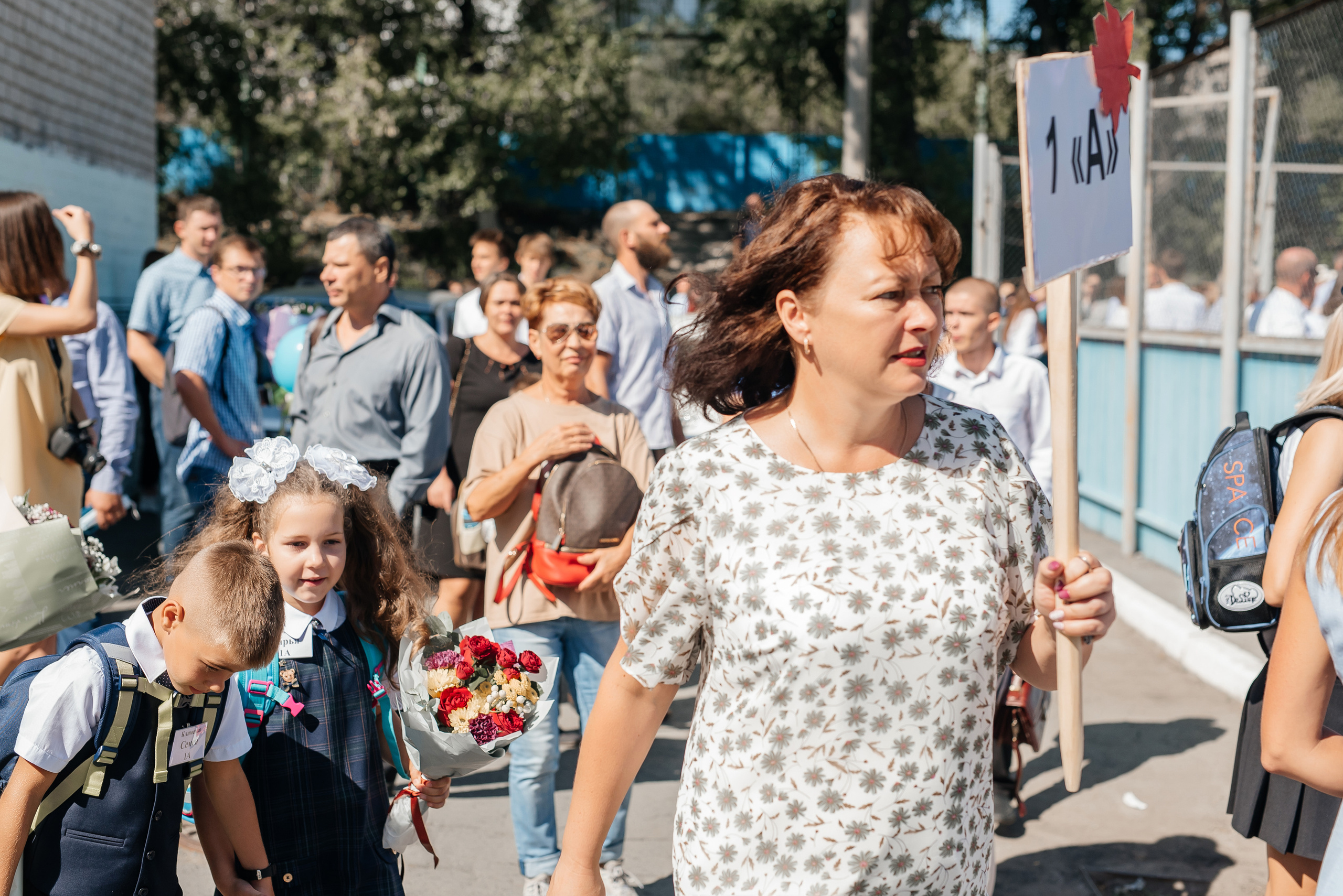 1 сентября Гимназия № 2. Свадебный фотограф Елена Рякина