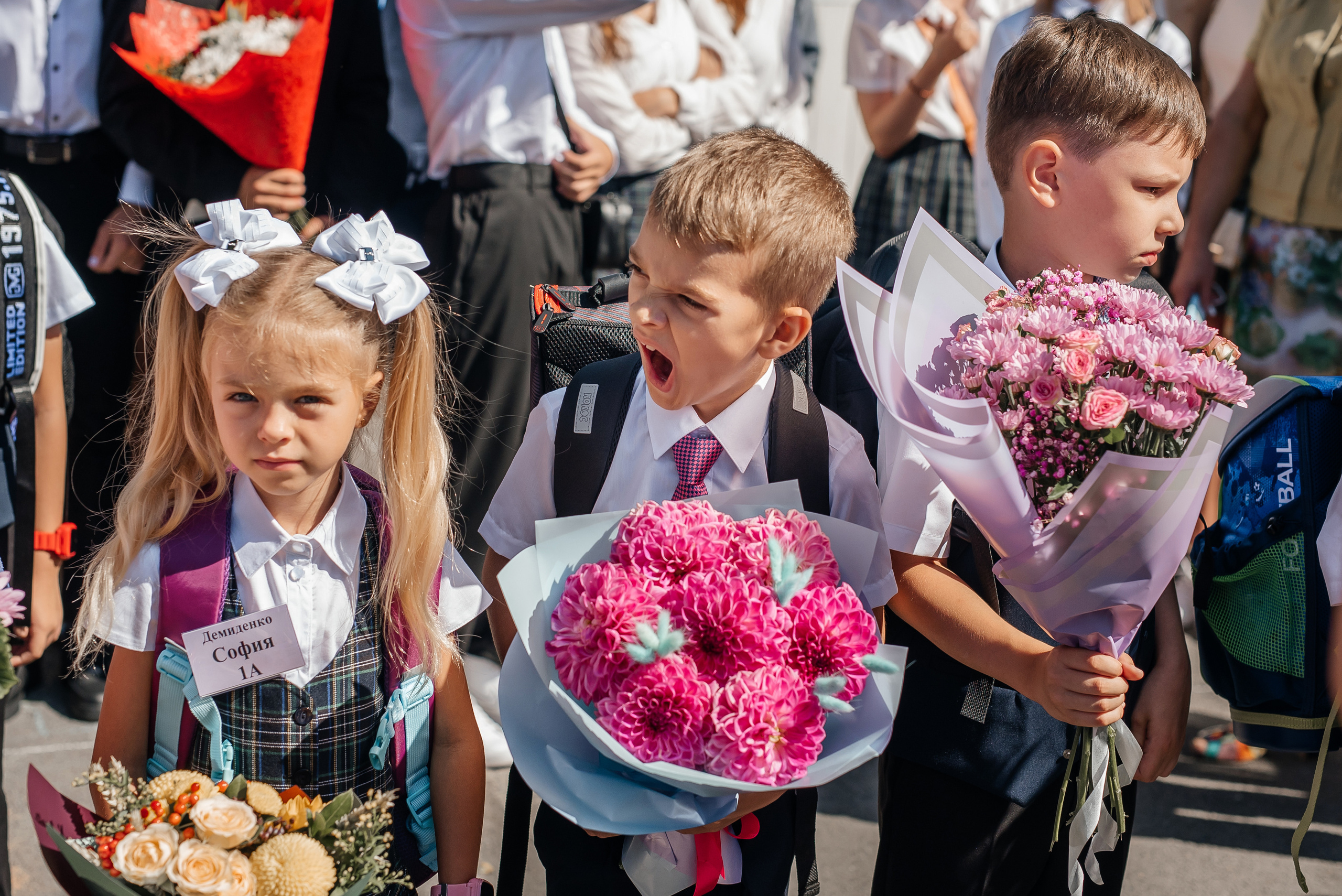1 сентября Гимназия № 2. Свадебный фотограф Елена Рякина