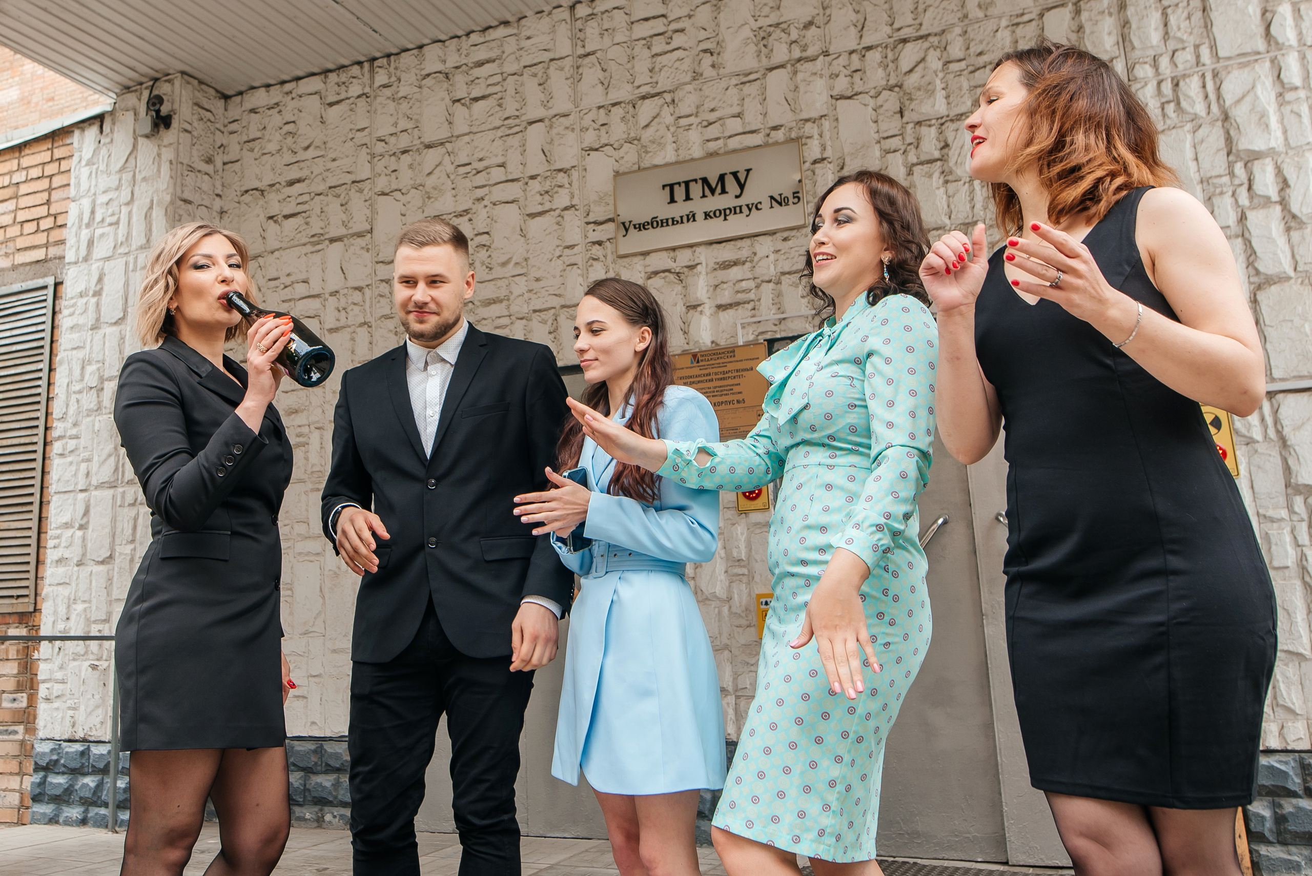 Выпускной в Медуниверситете. Свадебный фотограф Елена Рякина