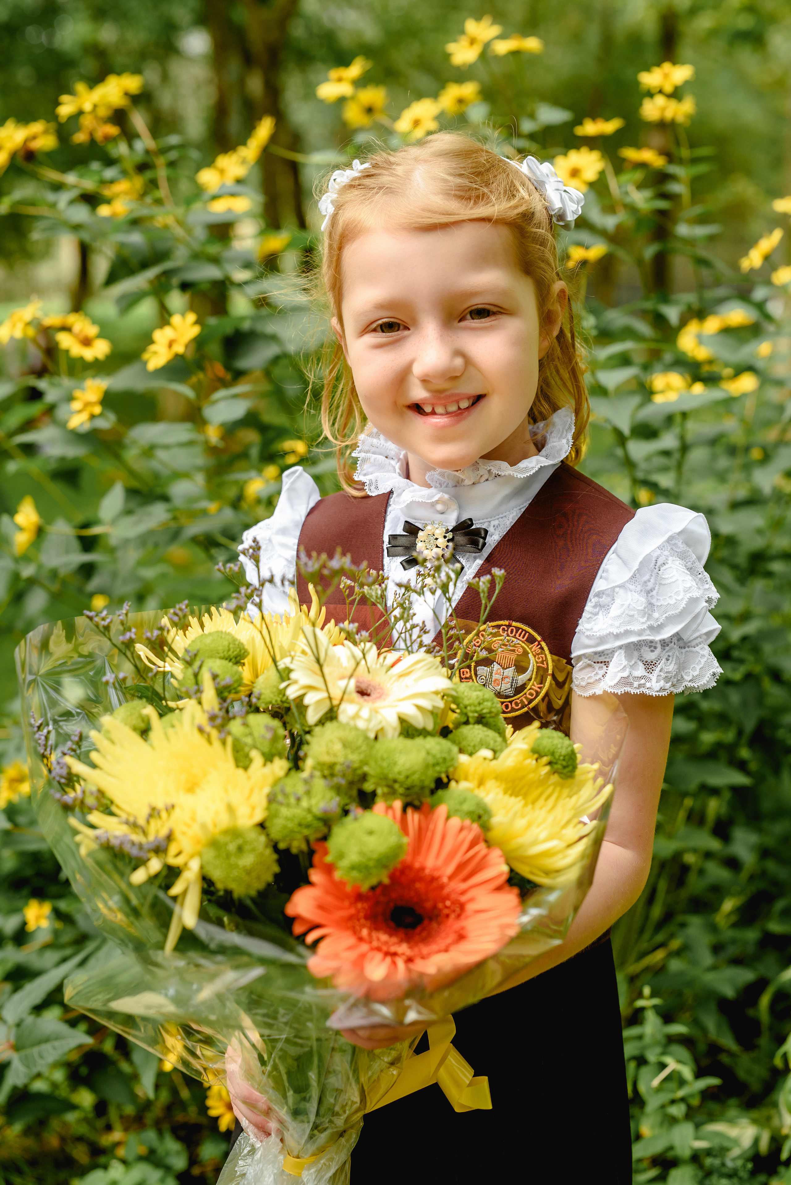 1 сентября Школа 57. Свадебный фотограф Елена Рякина