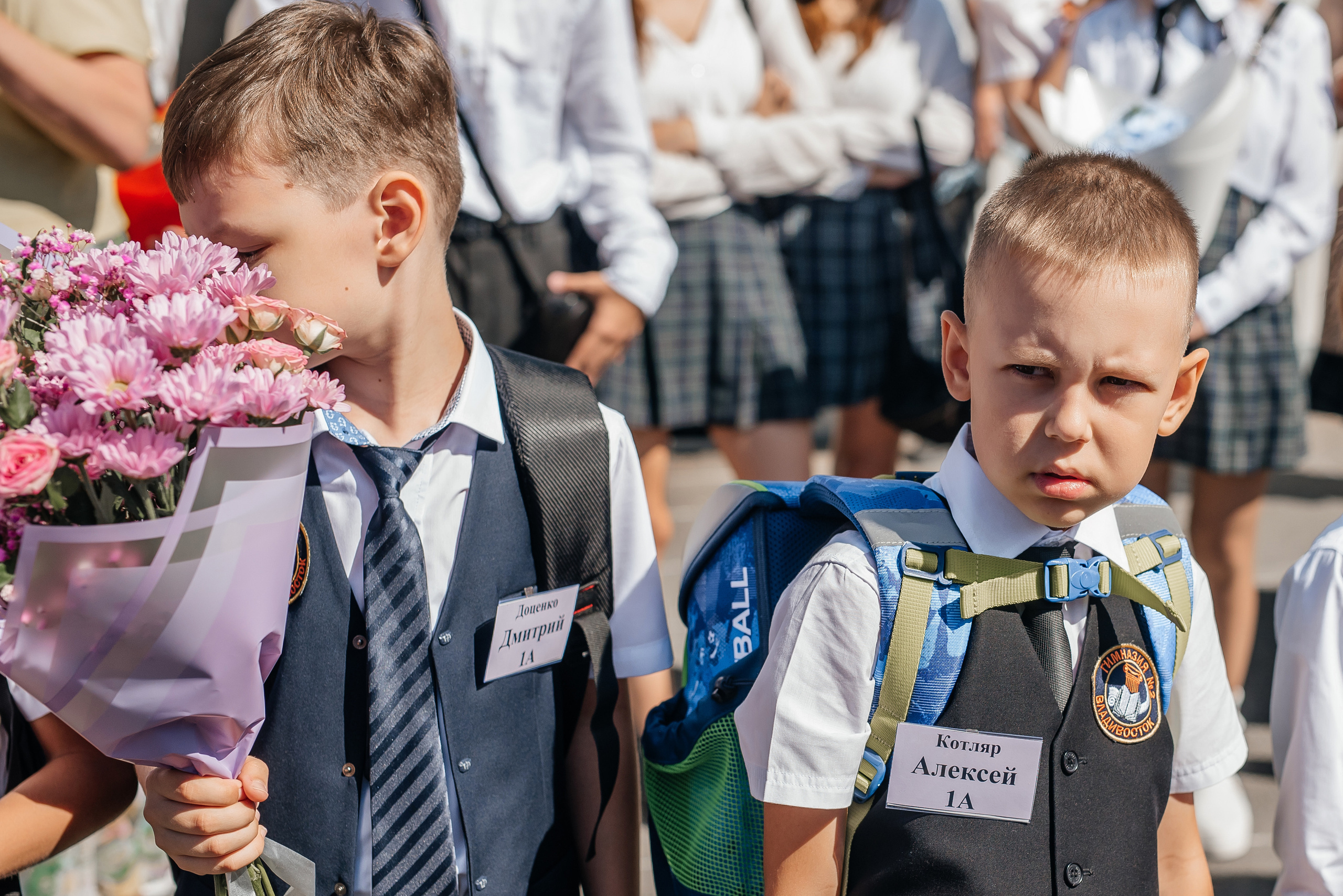 1 сентября Гимназия № 2. Свадебный фотограф Елена Рякина