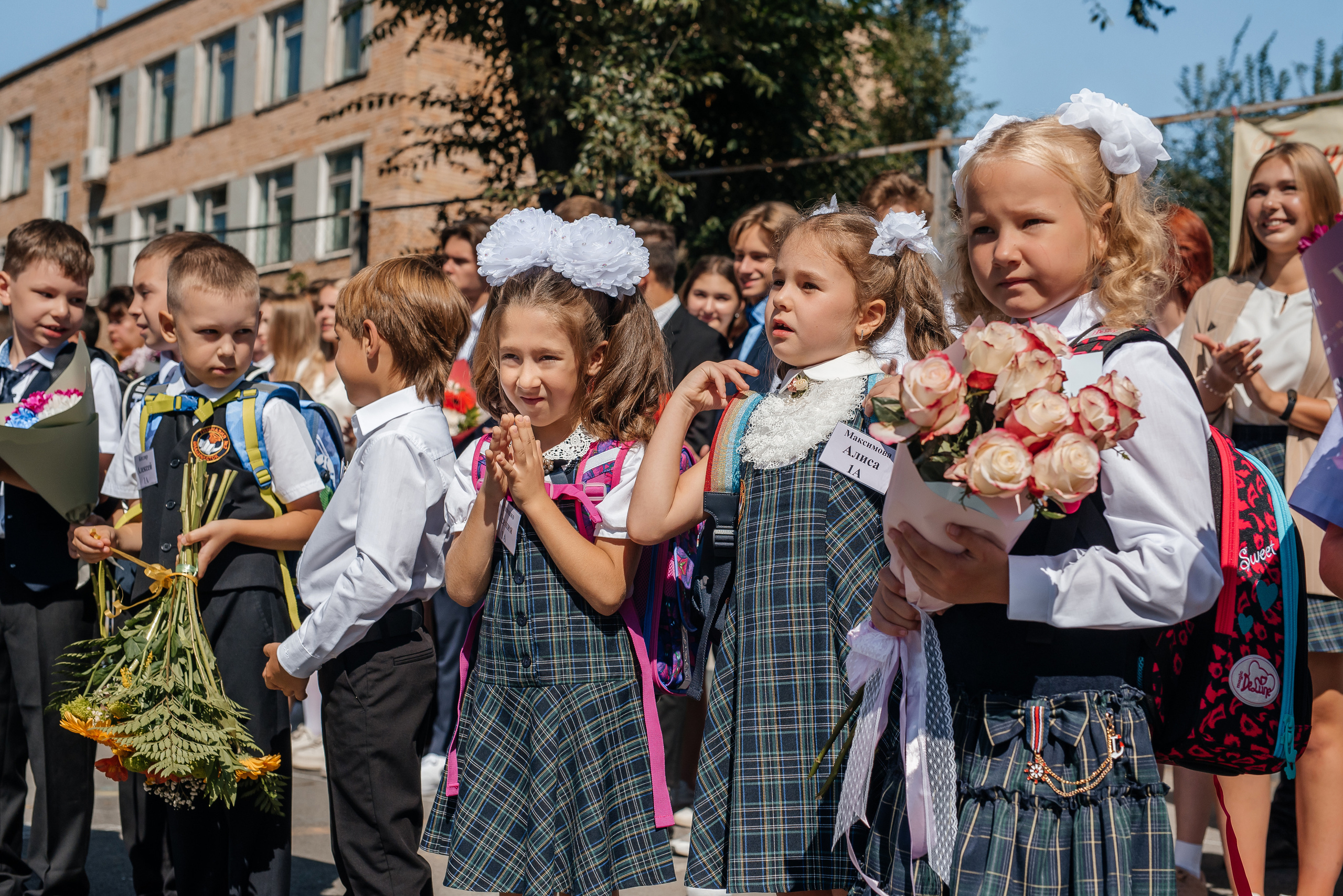 1 сентября Гимназия № 2. Свадебный фотограф Елена Рякина
