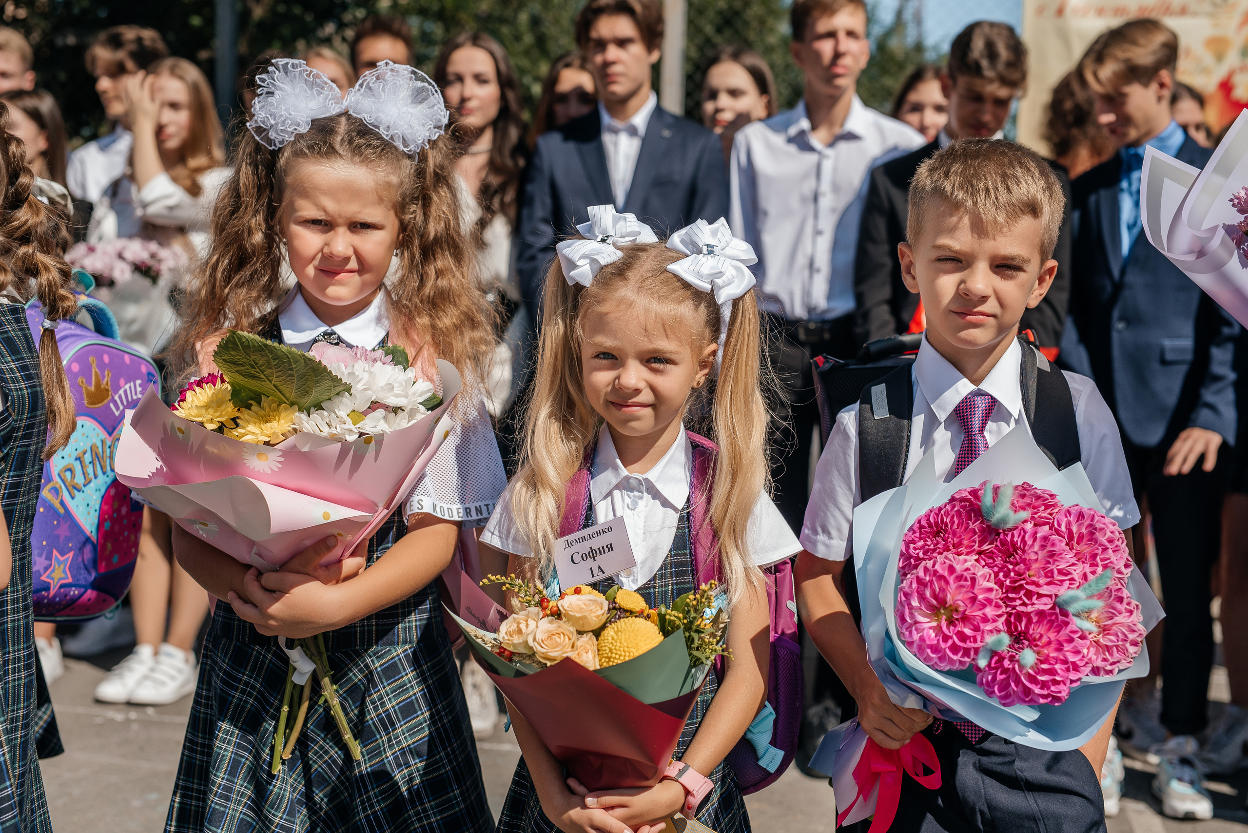 1 сентября Гимназия № 2. Свадебный фотограф Елена Рякина