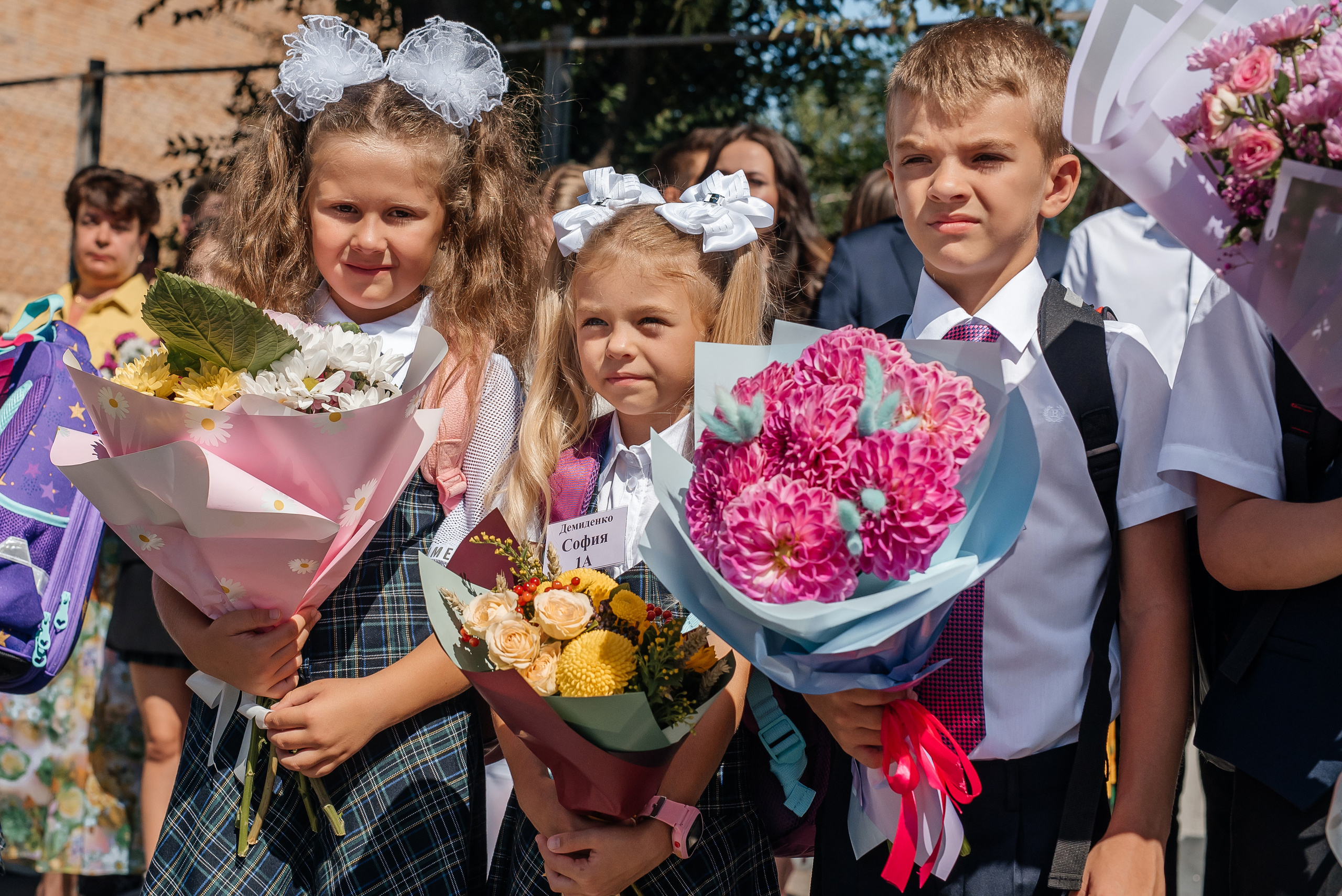 1 сентября Гимназия № 2. Свадебный фотограф Елена Рякина