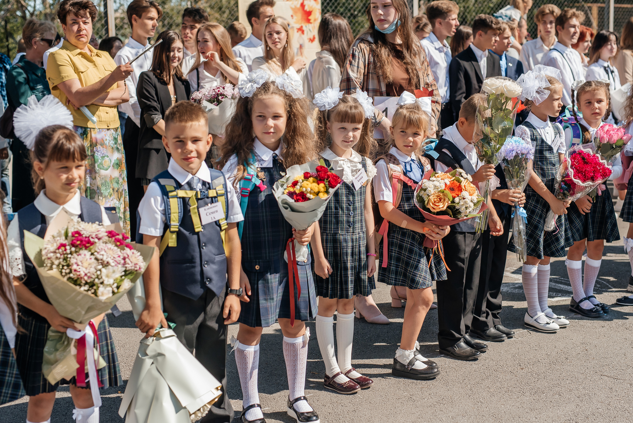 1 сентября Гимназия № 2. Свадебный фотограф Елена Рякина