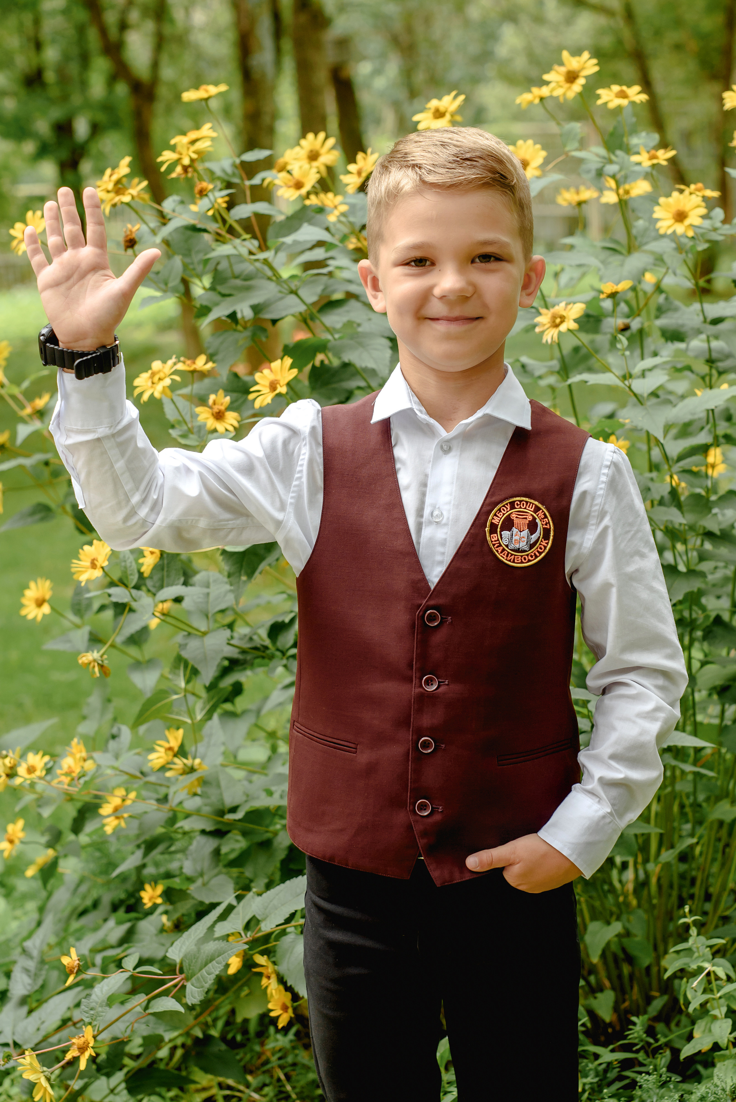 1 сентября Школа 57. Свадебный фотограф Елена Рякина