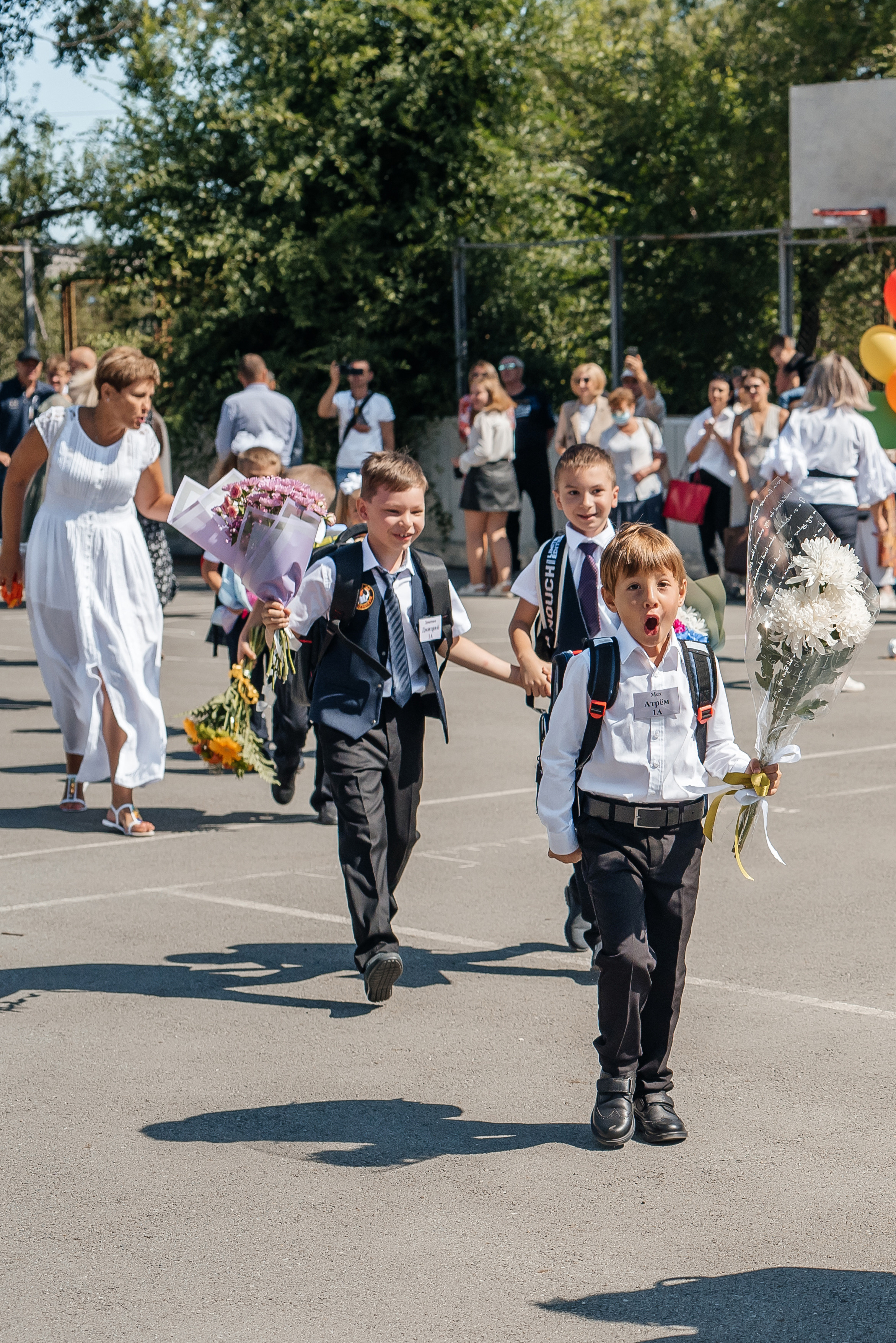 1 сентября Гимназия № 2. Свадебный фотограф Елена Рякина