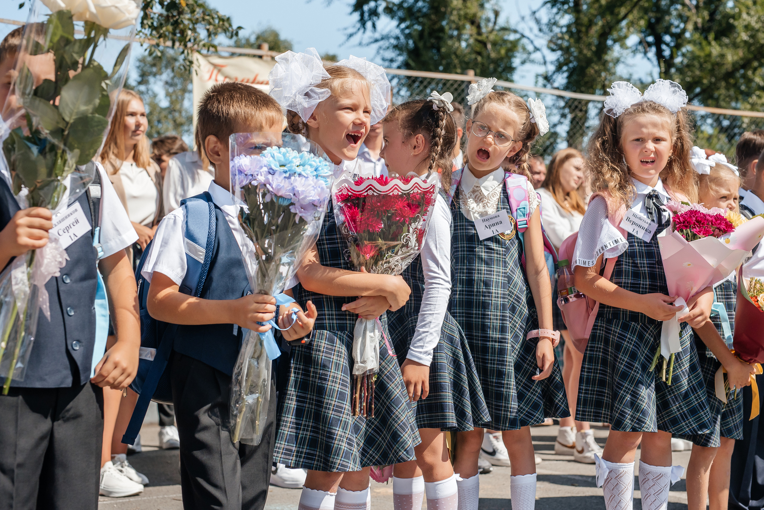 1 сентября Гимназия № 2. Свадебный фотограф Елена Рякина