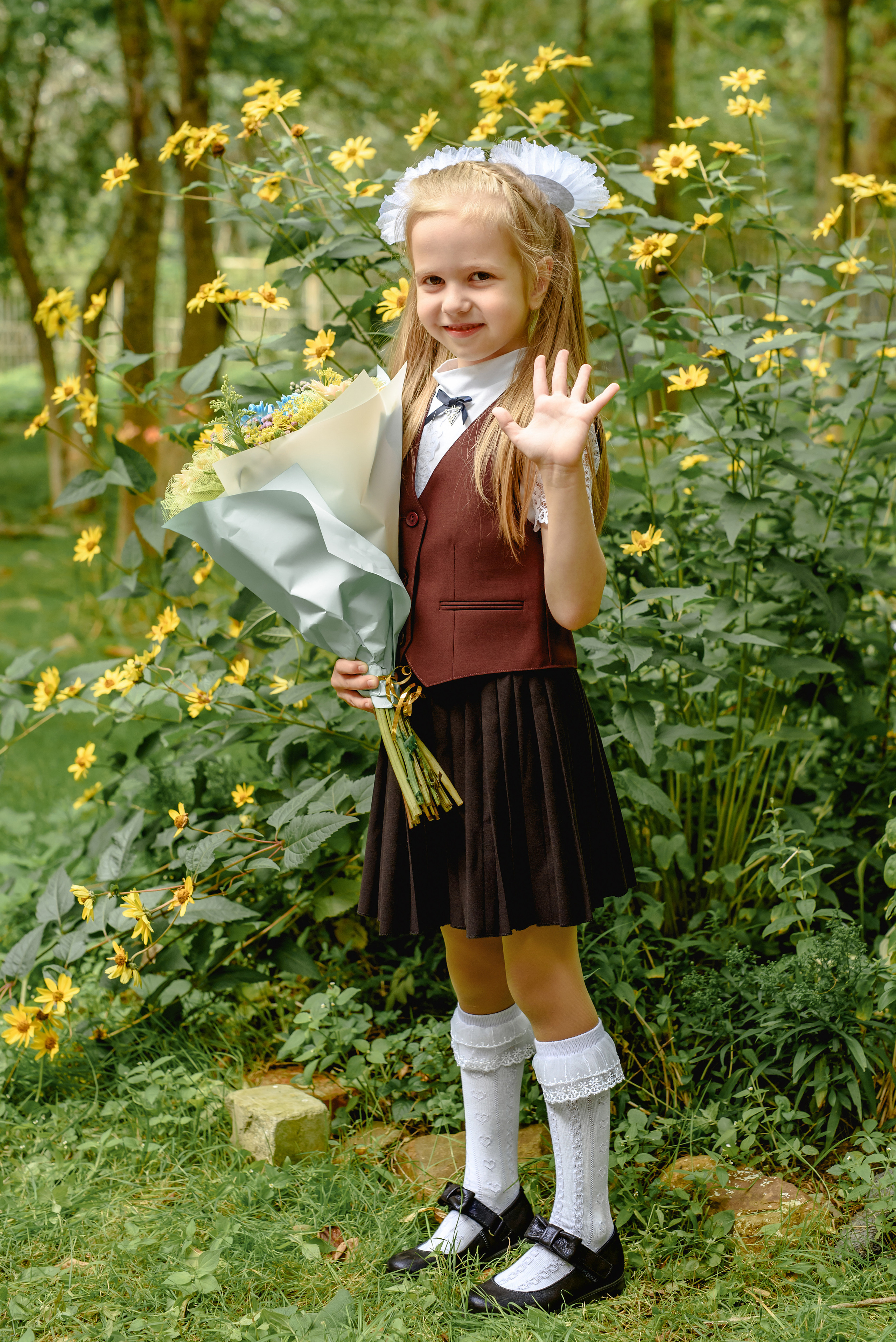 1 сентября Школа 57. Свадебный фотограф Елена Рякина