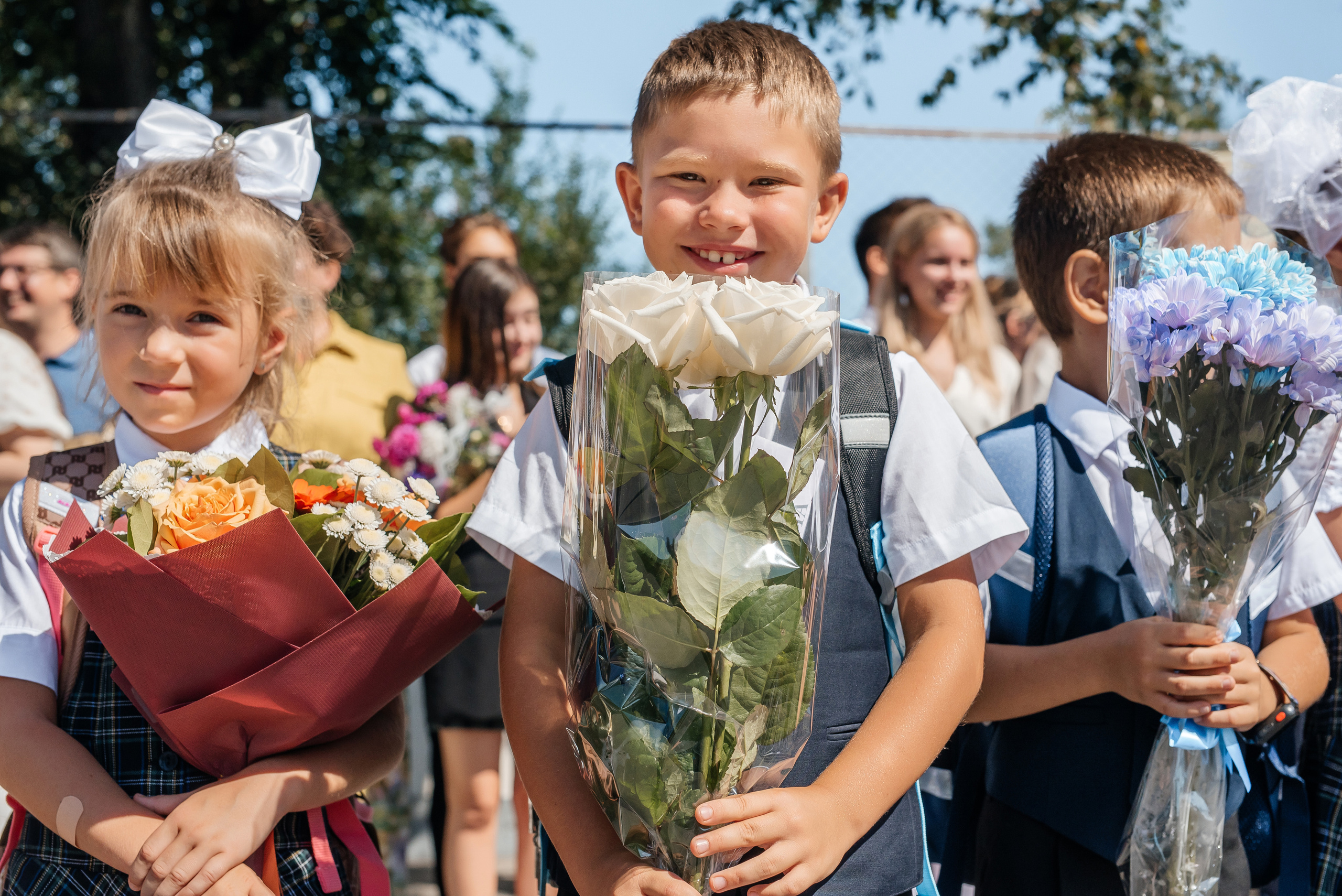 1 сентября Гимназия № 2. Свадебный фотограф Елена Рякина