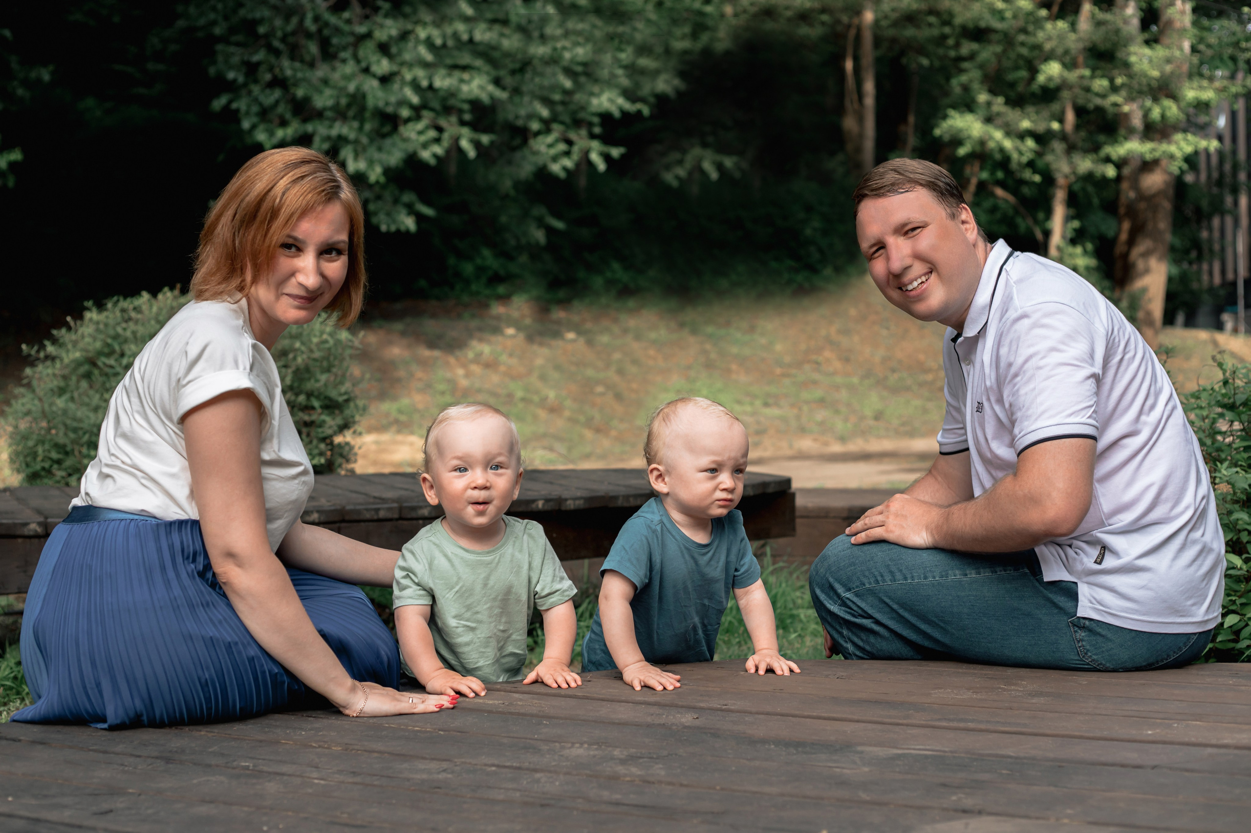 Семейная в парке. Фотограф Воронеж, Новая Усмань Мария Бублик