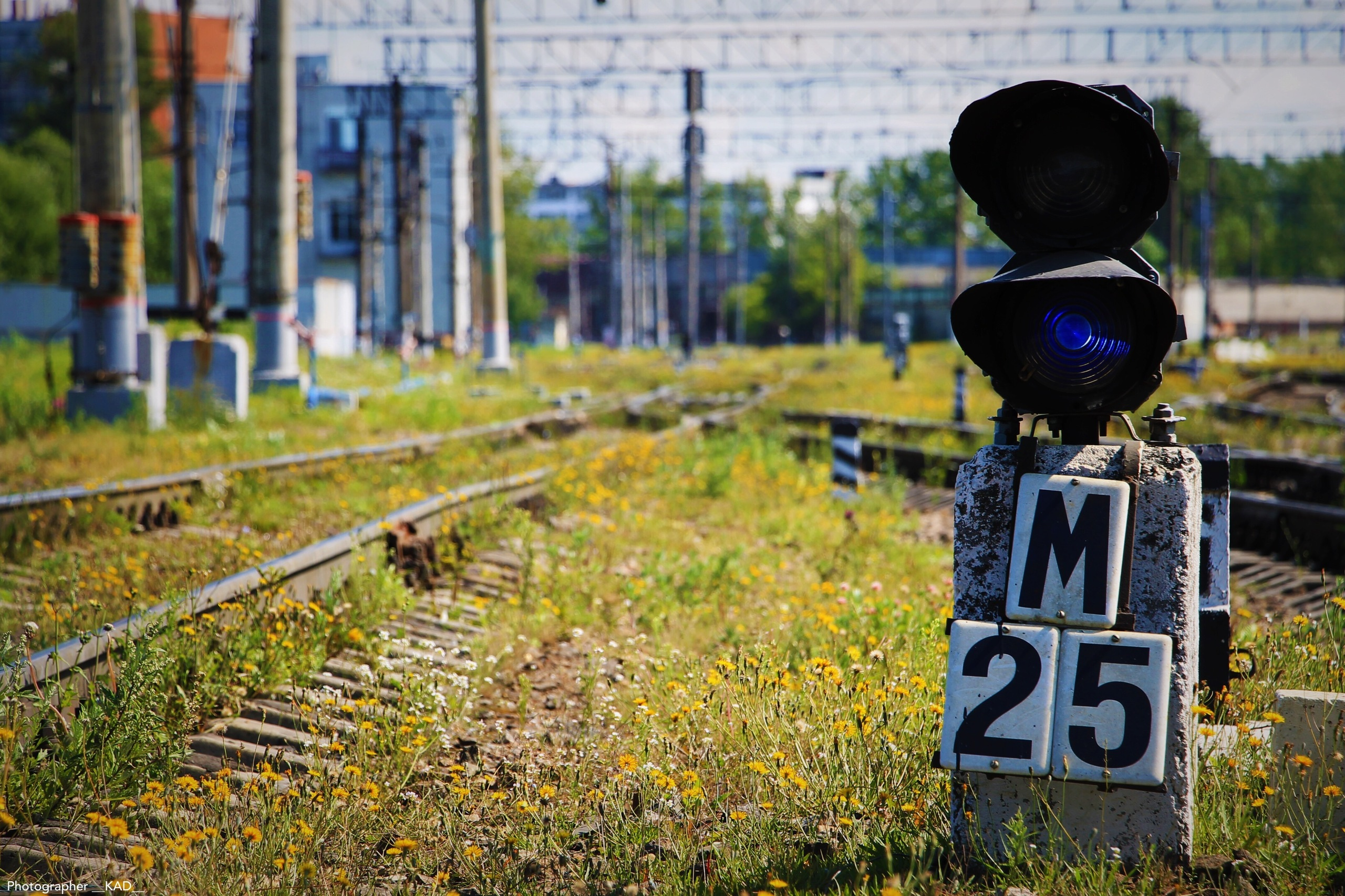 Железная дорога. Photographer K.A.D