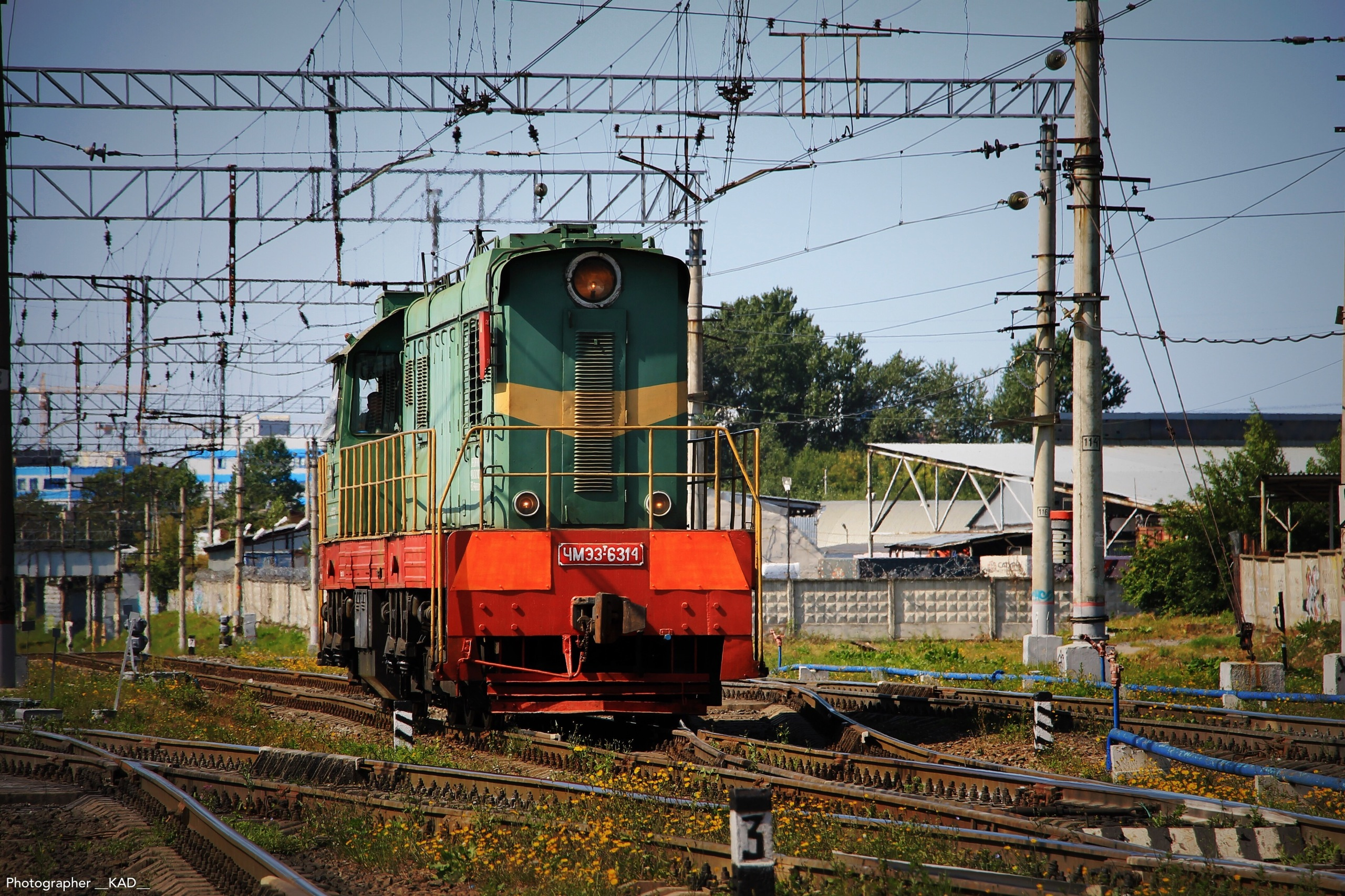 Железная дорога. Photographer K.A.D