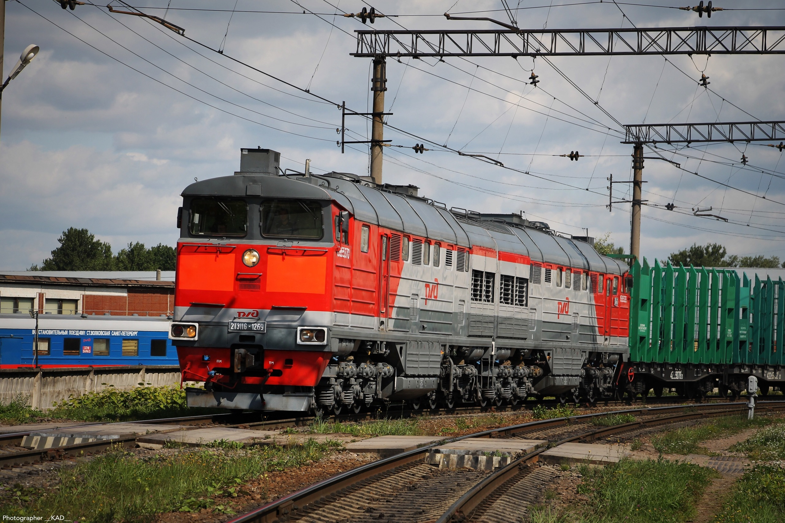 Железная дорога. Photographer K.A.D