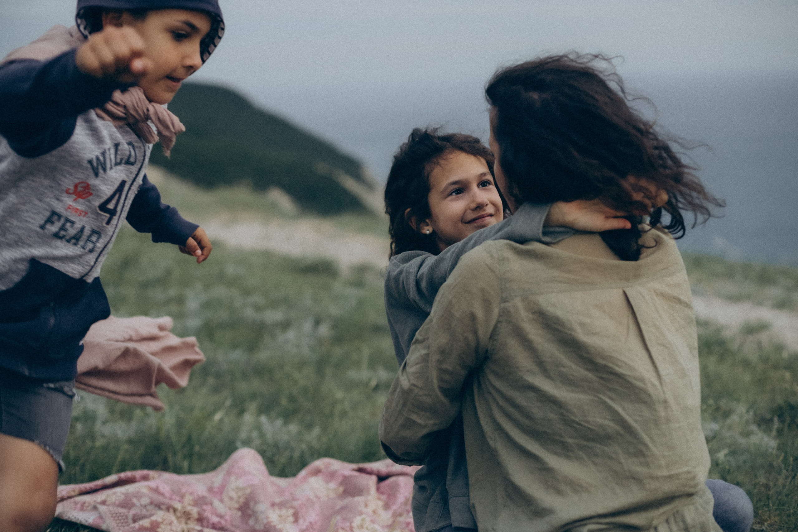 Лена, Ира, Лейла, Ника, Адам и Ария. Семейный фотограф Анапа