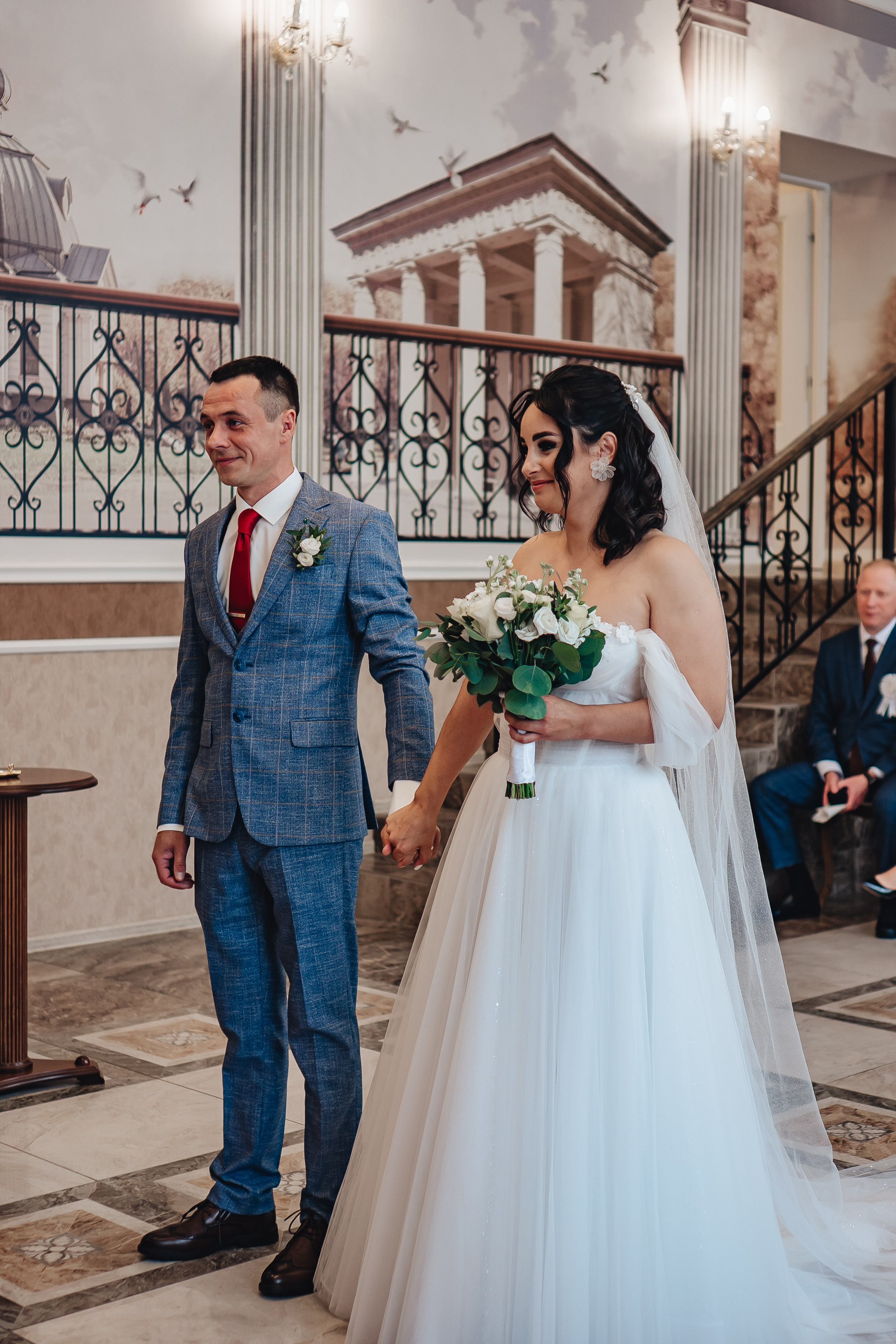 СВАДЕБНАЯ СЬЕМКА В ЗАГСЕ НА МОСКОВСКОМ ПРОСПЕКТЕ. Профессиональный фотограф, Санкт-Петербург — Виктория Богомолова