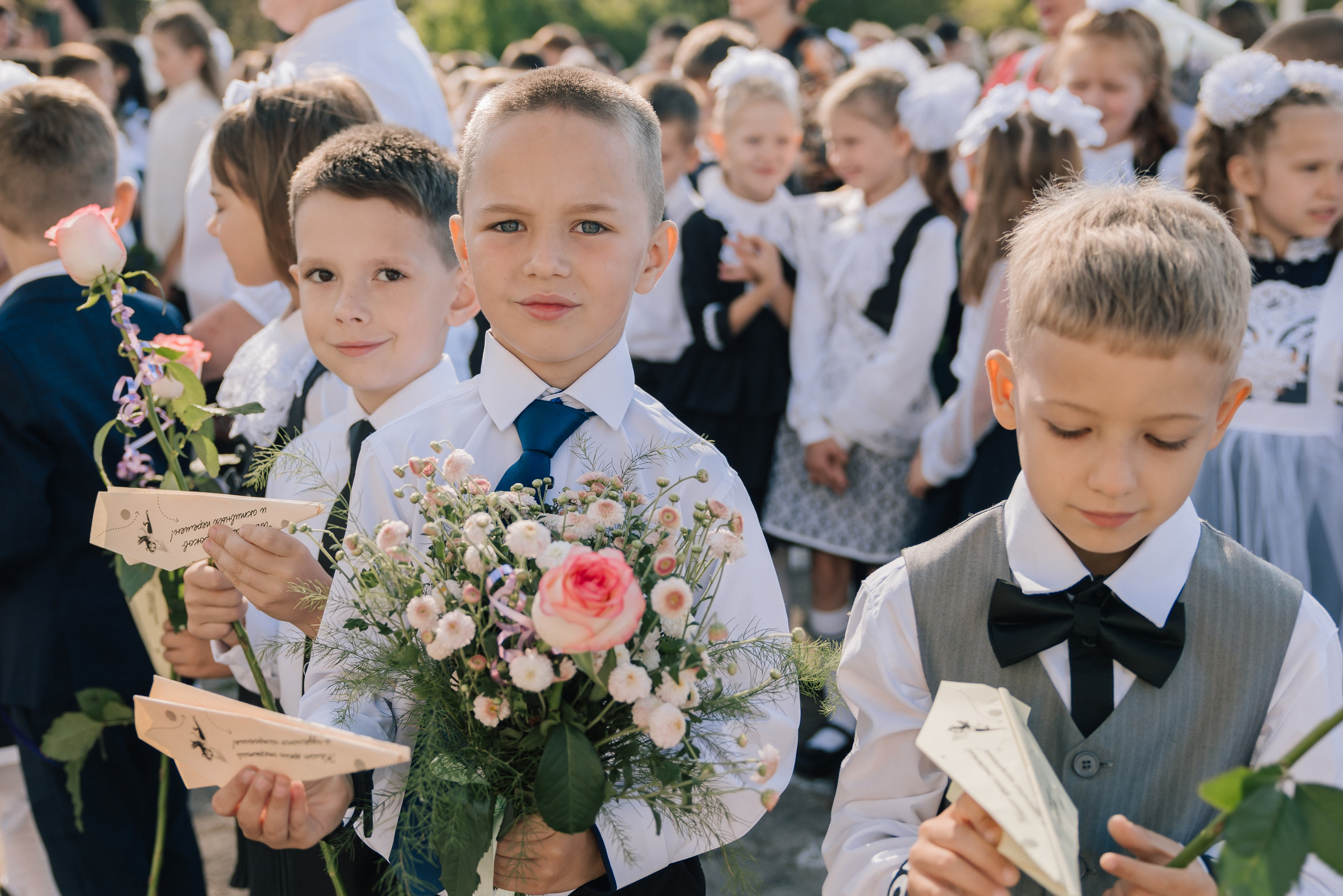1 сентября. День знаний. Старожилово. Съёмка фото, видео, фотосессия. Выпускные альбомы, свадьбы