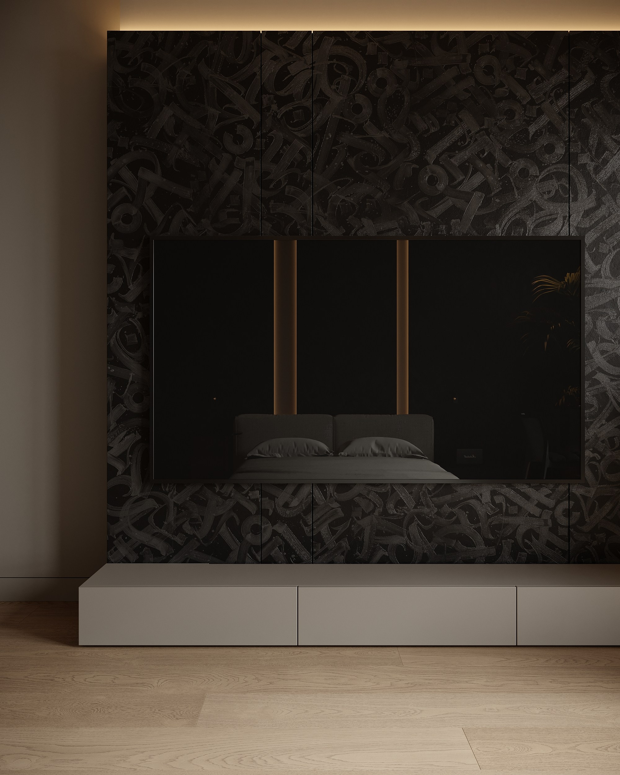 Брутальная квартира с черными акцентами для холостяка. Дизайн интерьера Санкт-Петербург | Москва | Калининград