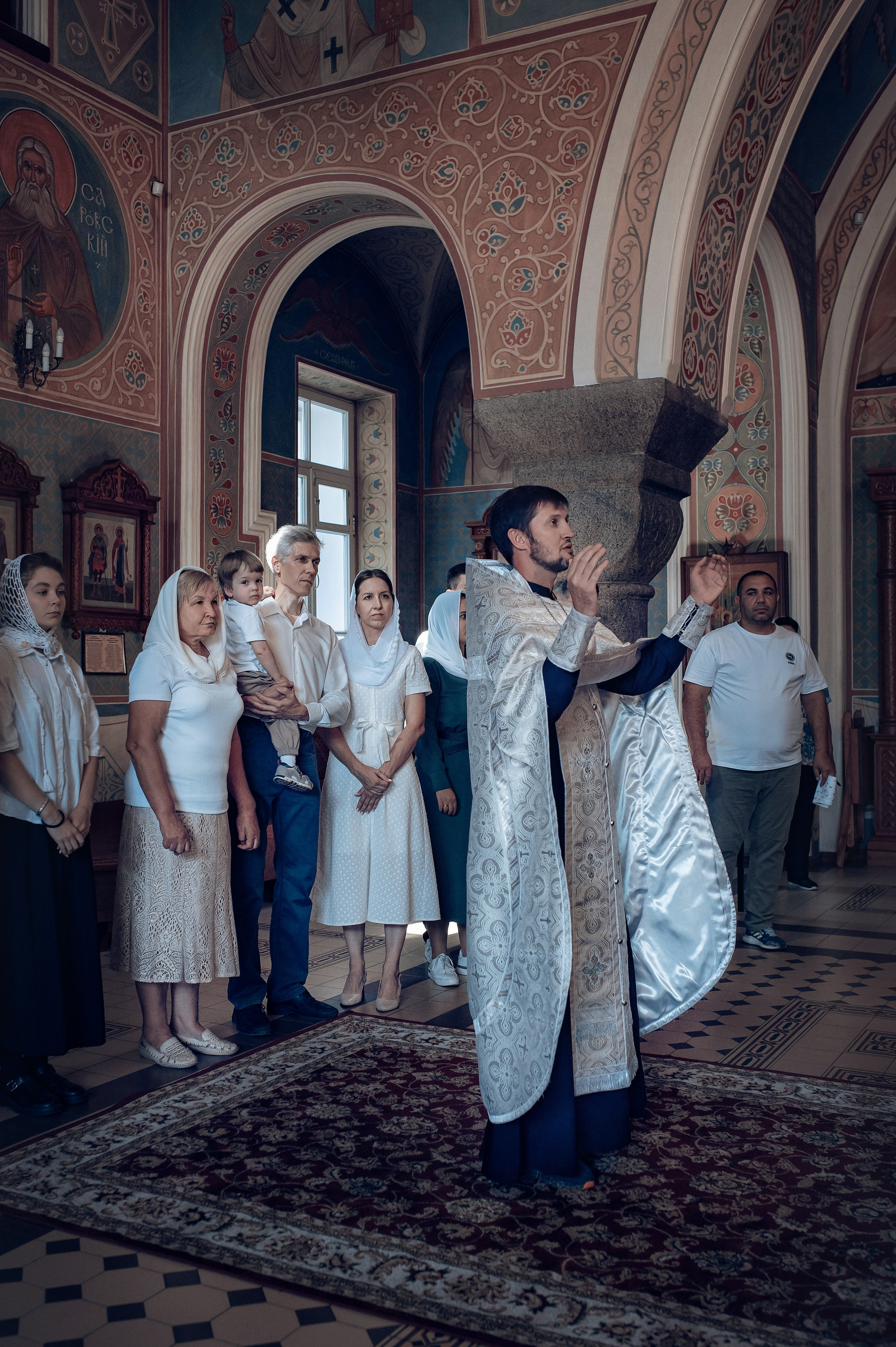 Сьемка крещения в Красноярске. Фотограф на крещение в Красноярске. Фотографы крещения/венчания  Красноярск Татьяна и Вячеслав Переваловы