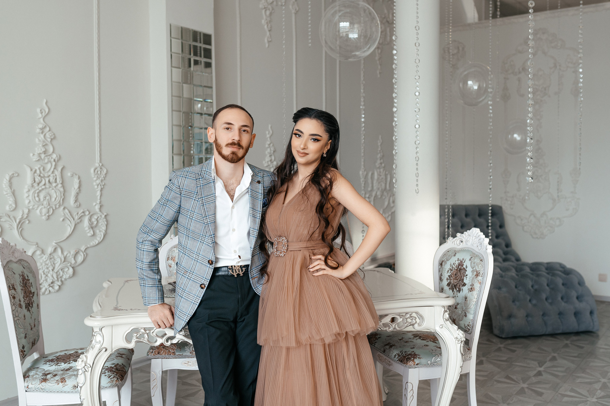 Свадебная фотосессия в студии. Фотограф Ким Наталья в Красноярске