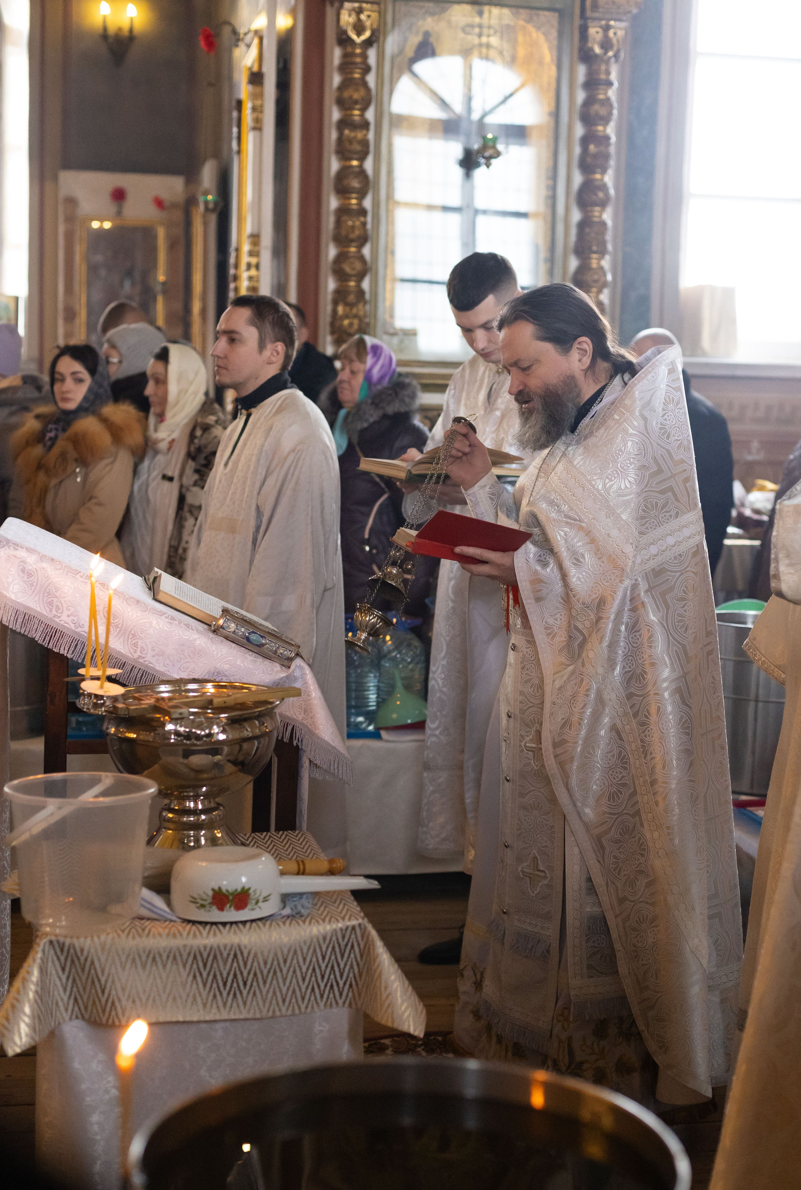 Крещение. Утренняя. Семейный и детский фотограф Анна Петракова